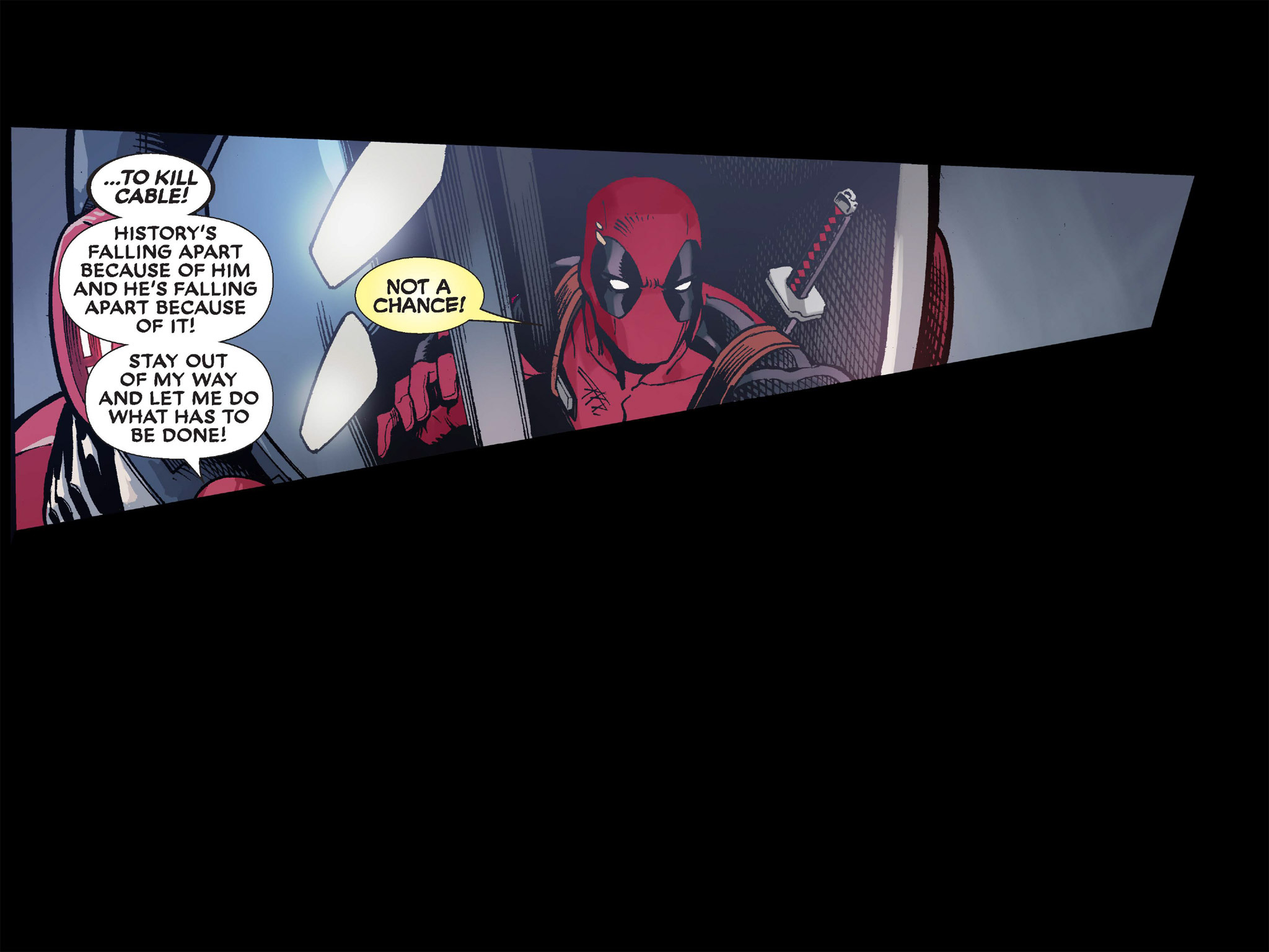 Read online Deadpool & Cable: Split Second Infinite Comic comic -  Issue #4 - 12