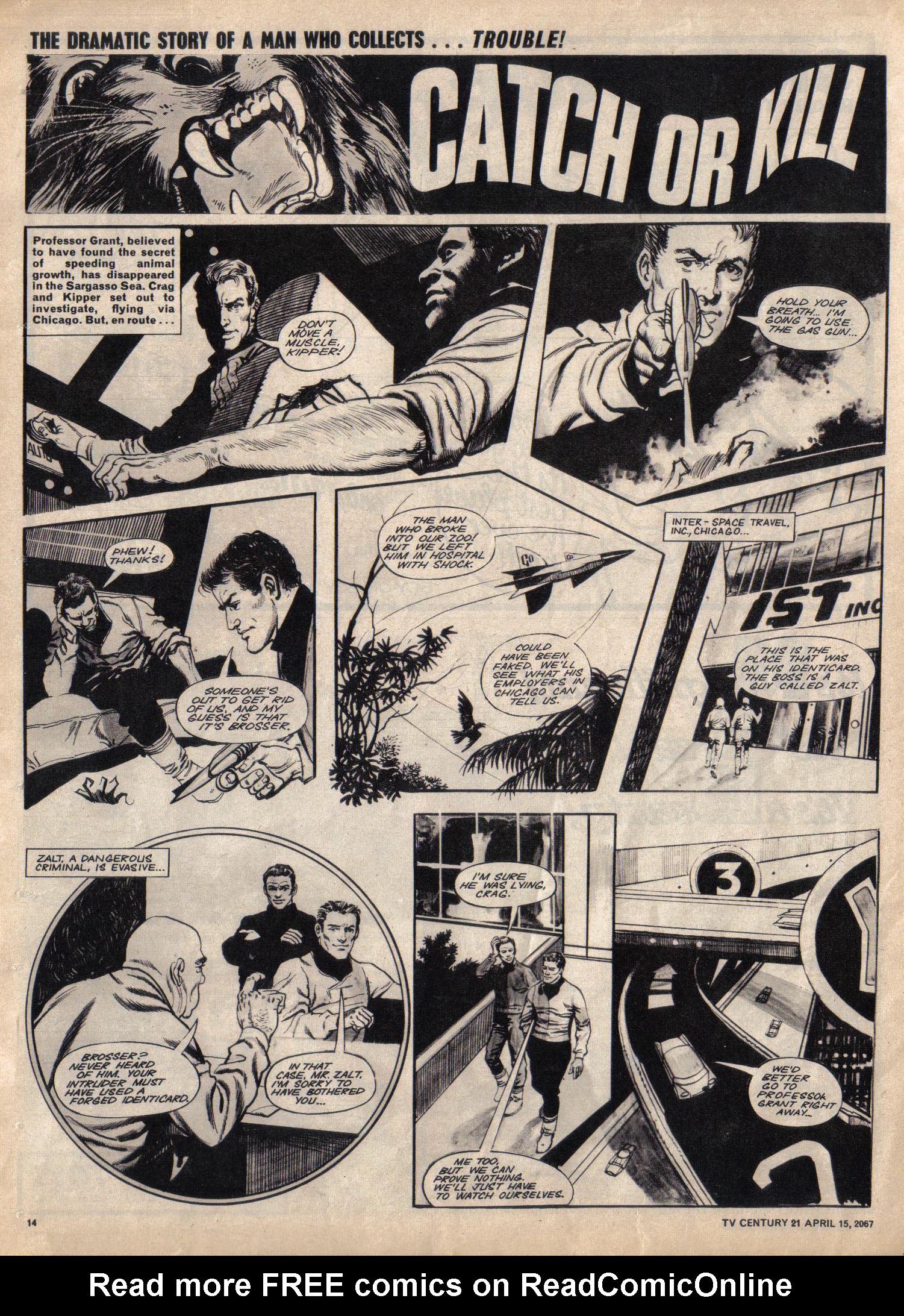 Read online TV Century 21 (TV 21) comic -  Issue #117 - 13