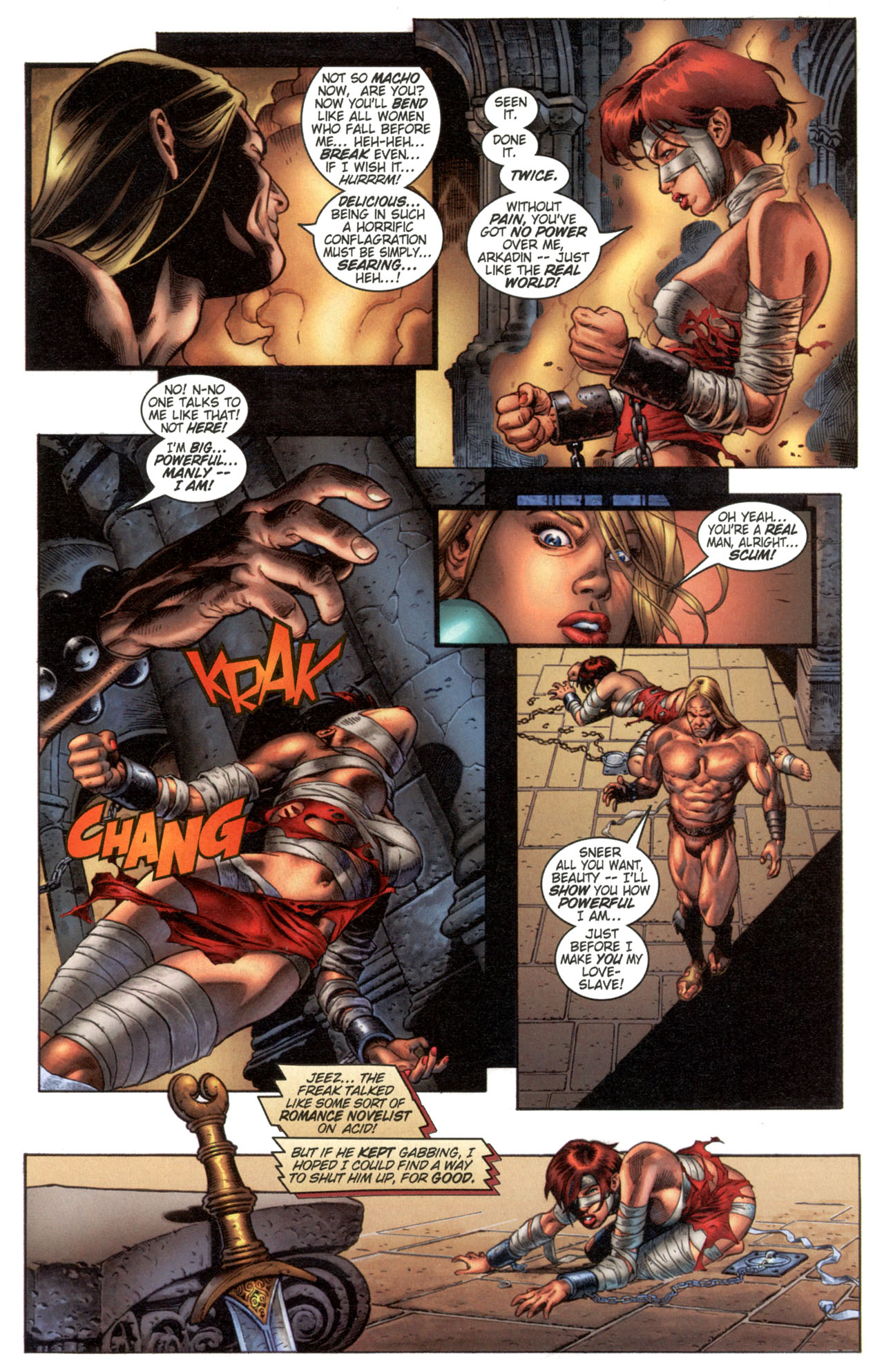 Read online Painkiller Jane/Darkchylde comic -  Issue # Full - 15