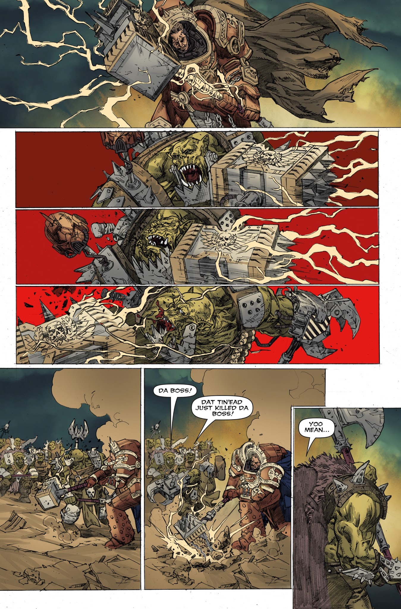 Read online Warhammer 40,000: Dawn of War comic -  Issue #4 - 7