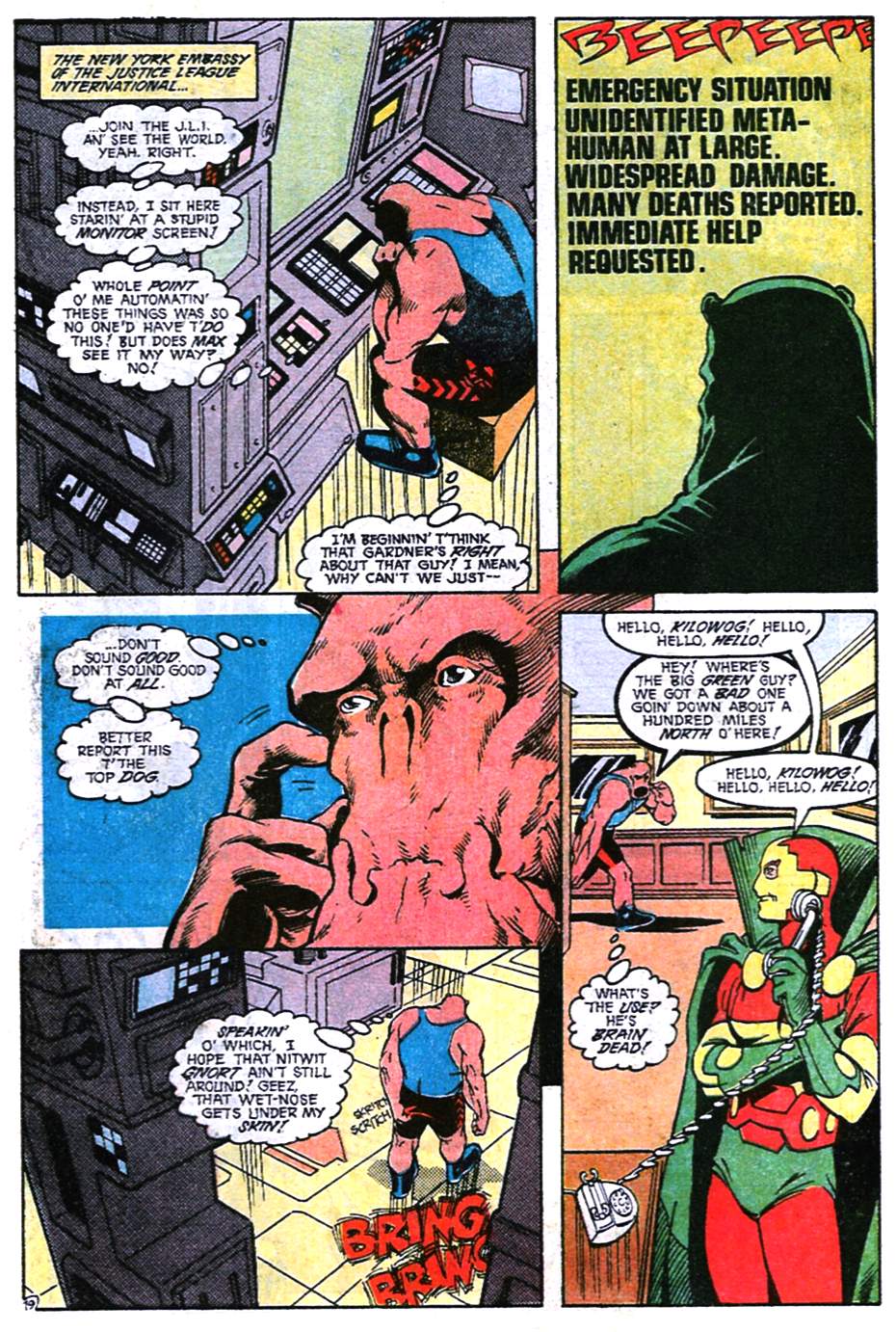 Read online Justice League America comic -  Issue #38 - 20