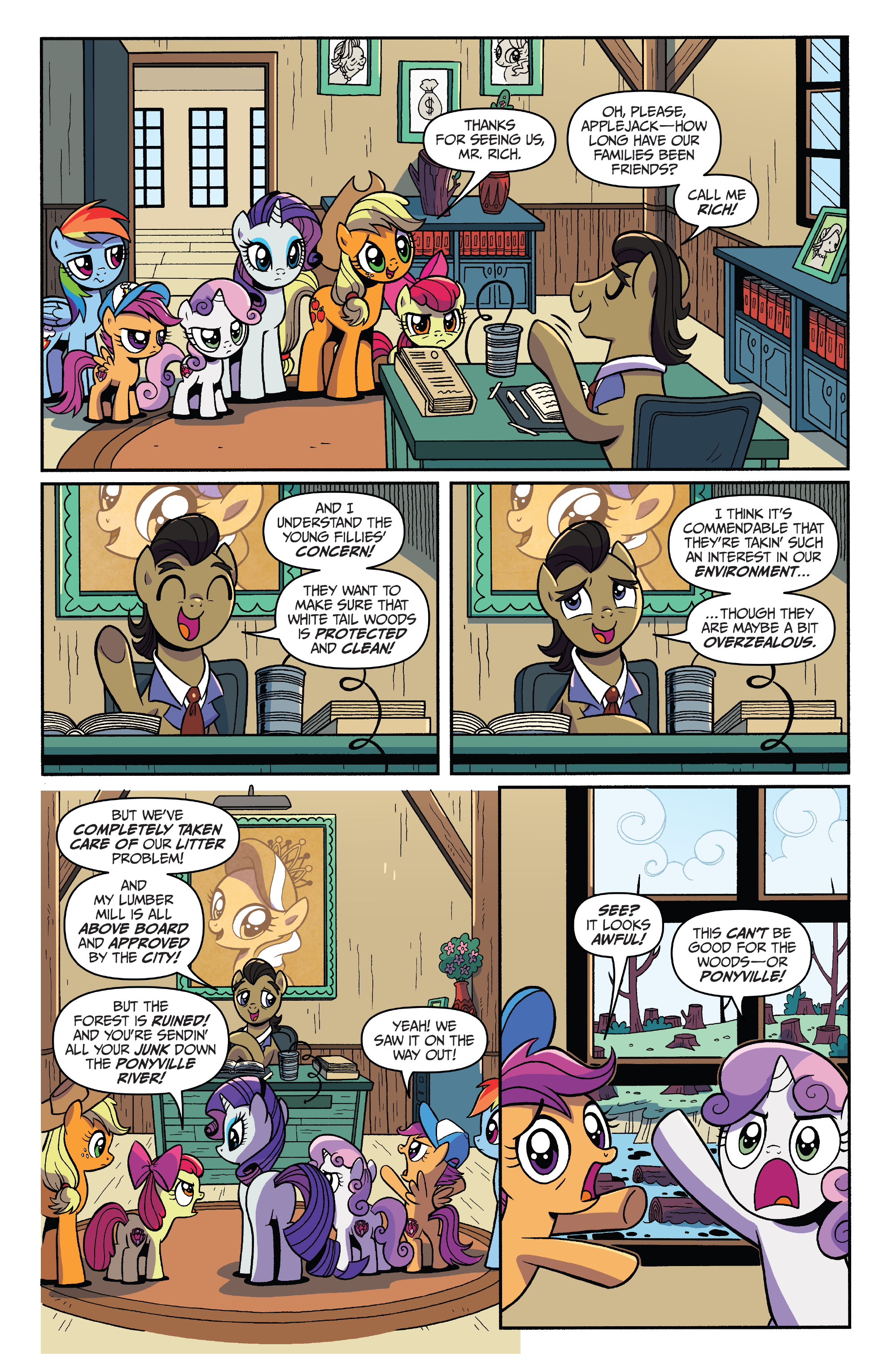 Read online My Little Pony: Spirit of the Forest comic -  Issue #2 - 6