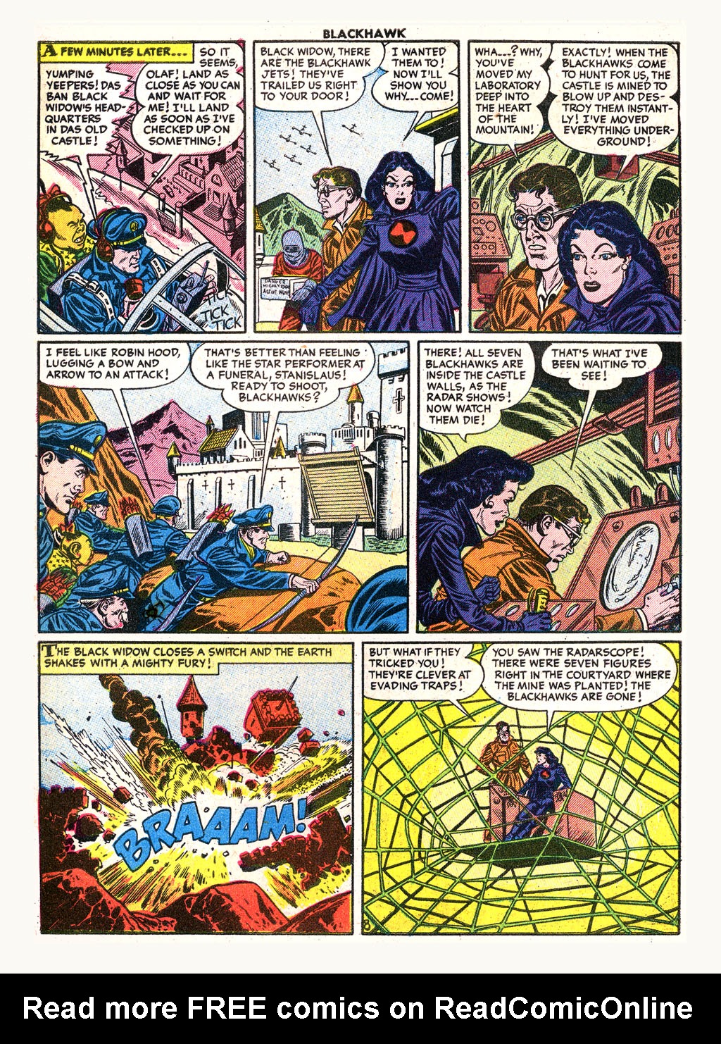 Read online Blackhawk (1957) comic -  Issue #94 - 10