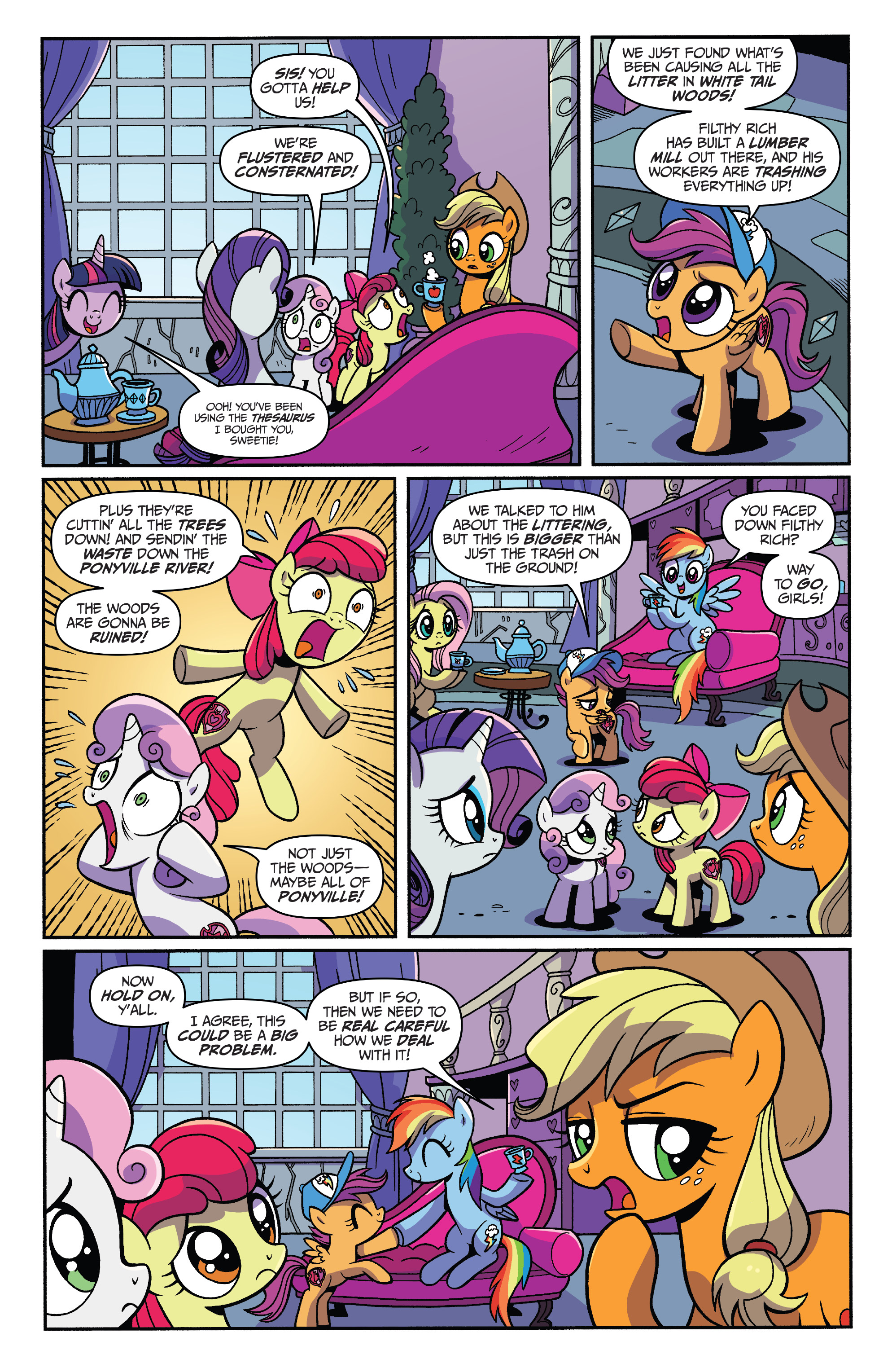 Read online My Little Pony: Spirit of the Forest comic -  Issue #2 - 4