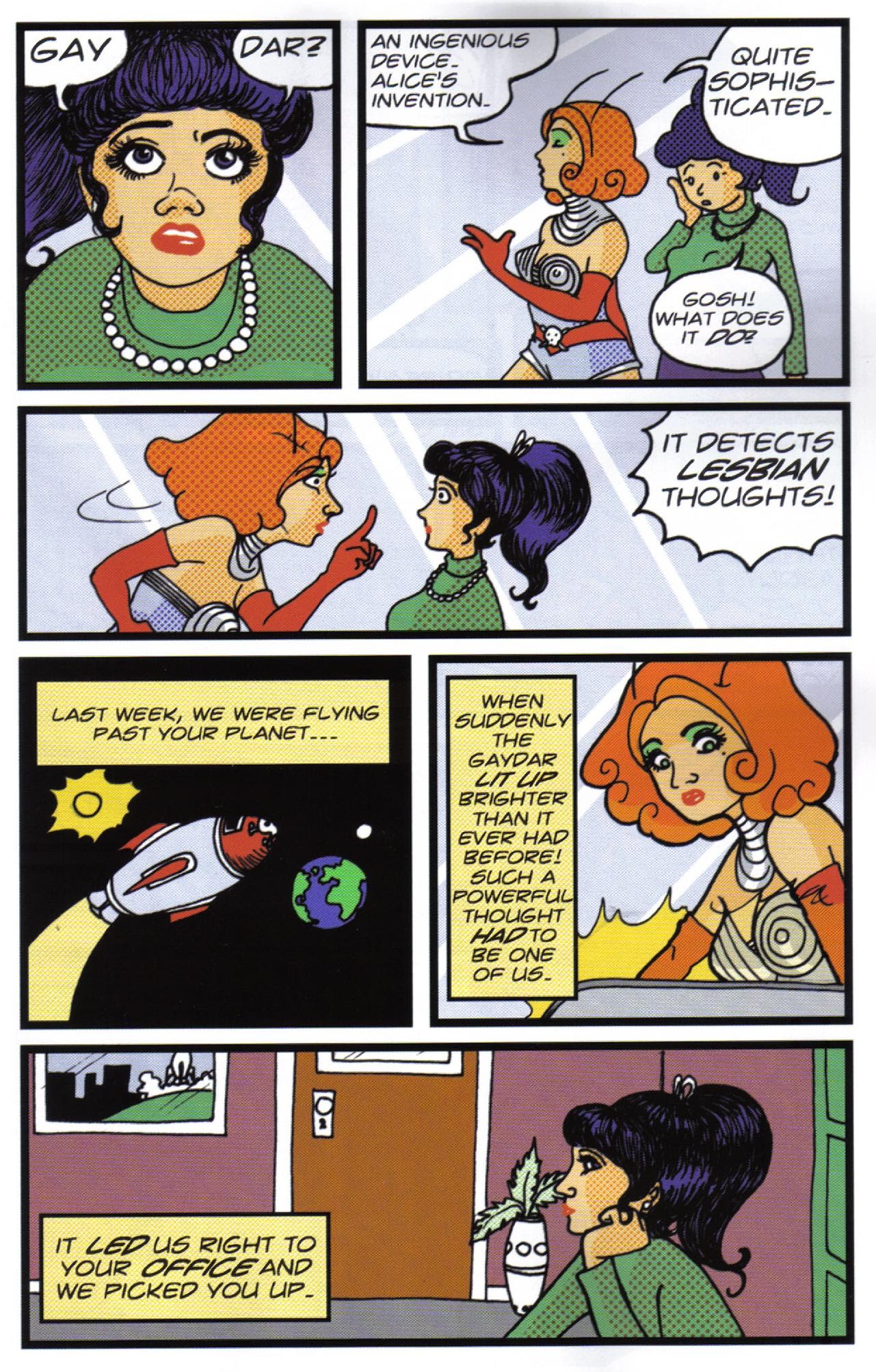 Read online I Was Kidnapped By Lesbian Pirates From Outer Space comic -  Issue #3 - 9