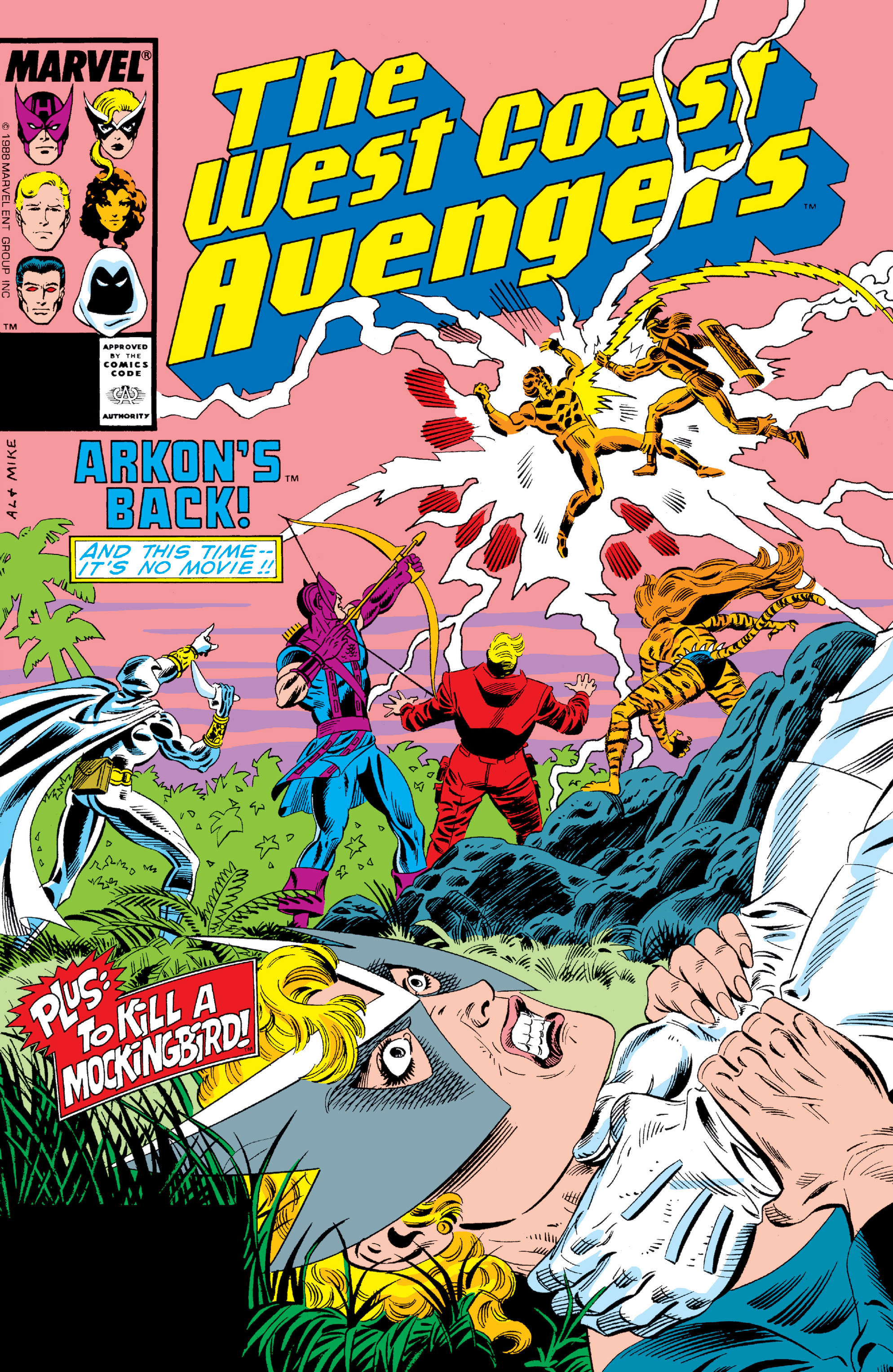 Read online West Coast Avengers (1985) comic -  Issue #31 - 1