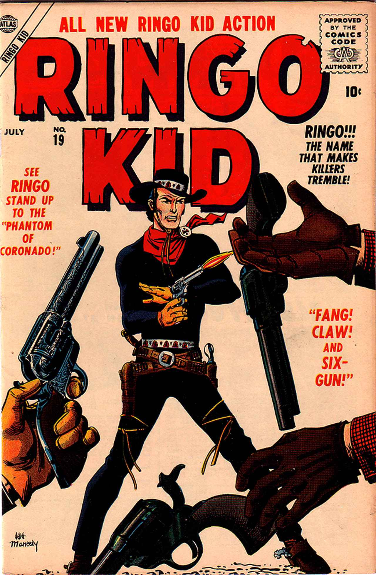 Read online Ringo Kid comic -  Issue #19 - 1