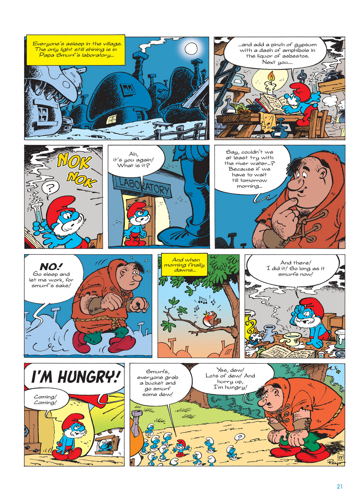 Read online The Smurfs comic -  Issue #13 - 21