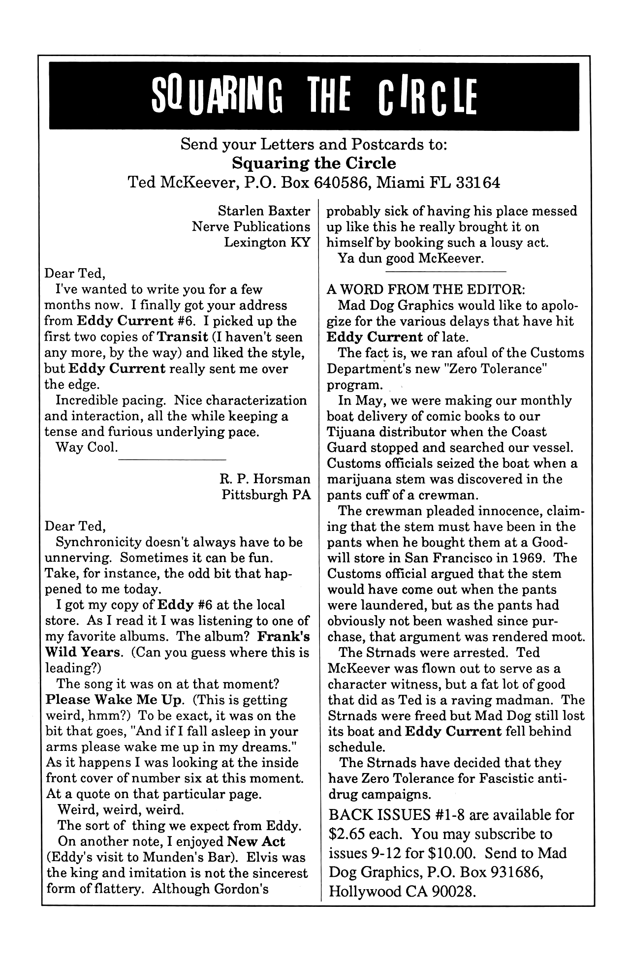 Read online Eddy Current comic -  Issue #8 - 31