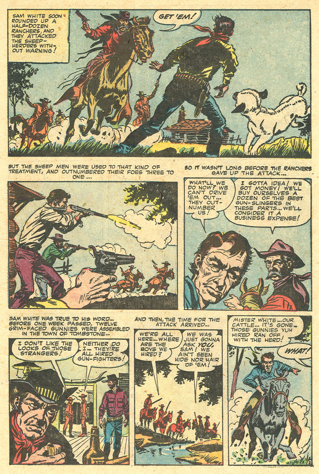 Read online Gunsmoke Western comic -  Issue #33 - 24