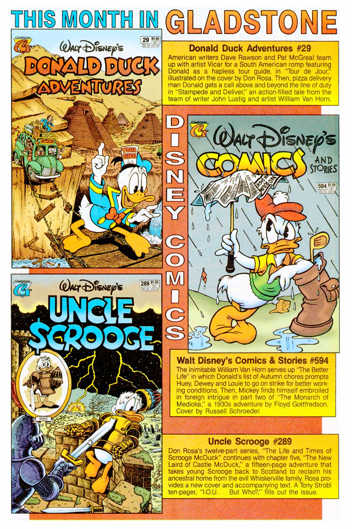 Read online Walt Disney's Donald Duck Adventures (1987) comic -  Issue #29 - 32