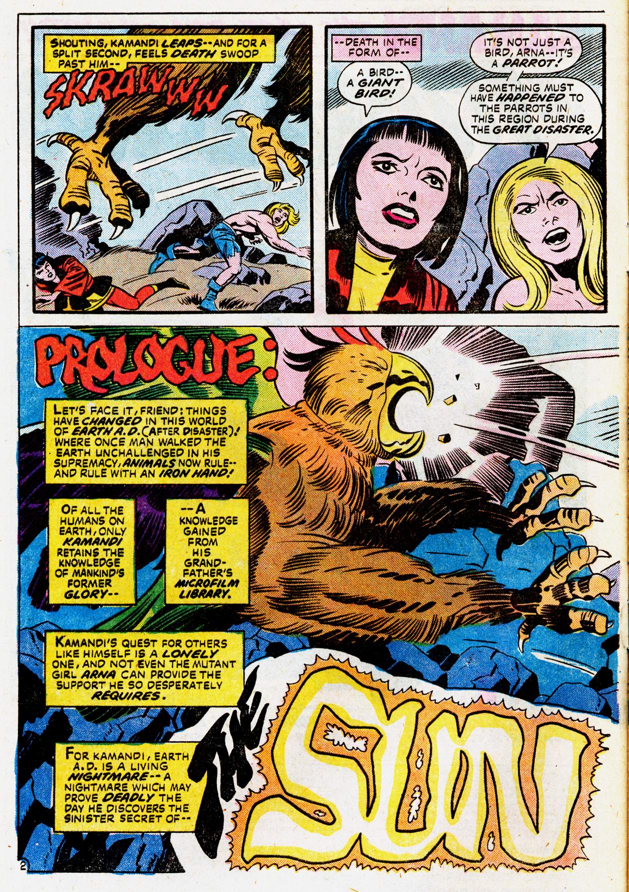 Read online Kamandi, The Last Boy On Earth comic -  Issue #40 - 3