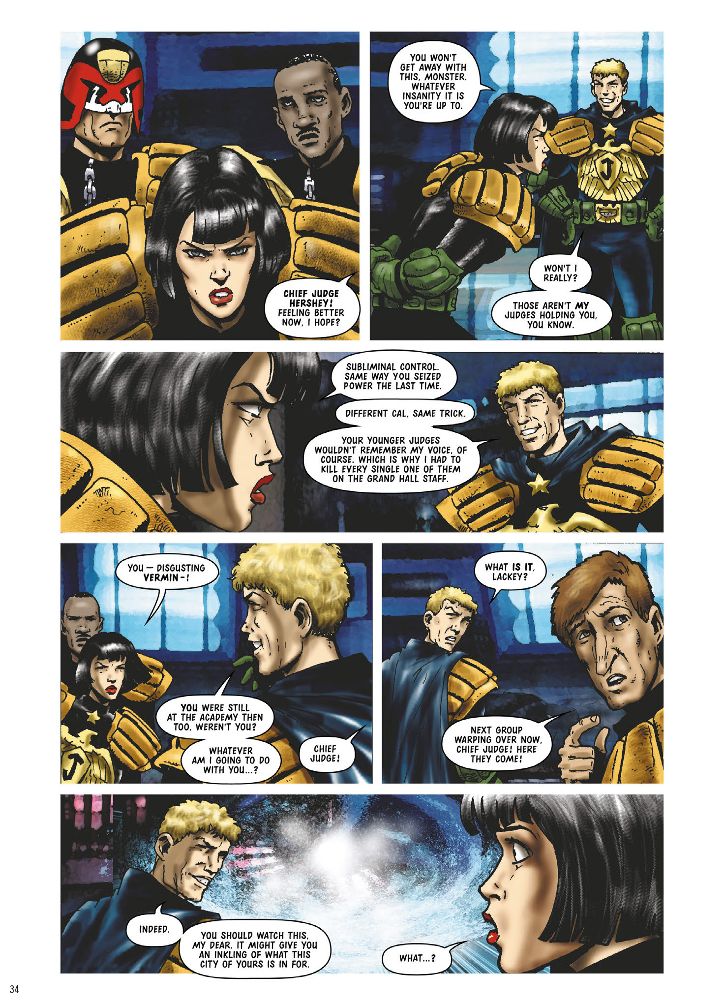 Read online Judge Dredd: The Complete Case Files comic -  Issue # TPB 34 (Part 1) - 36