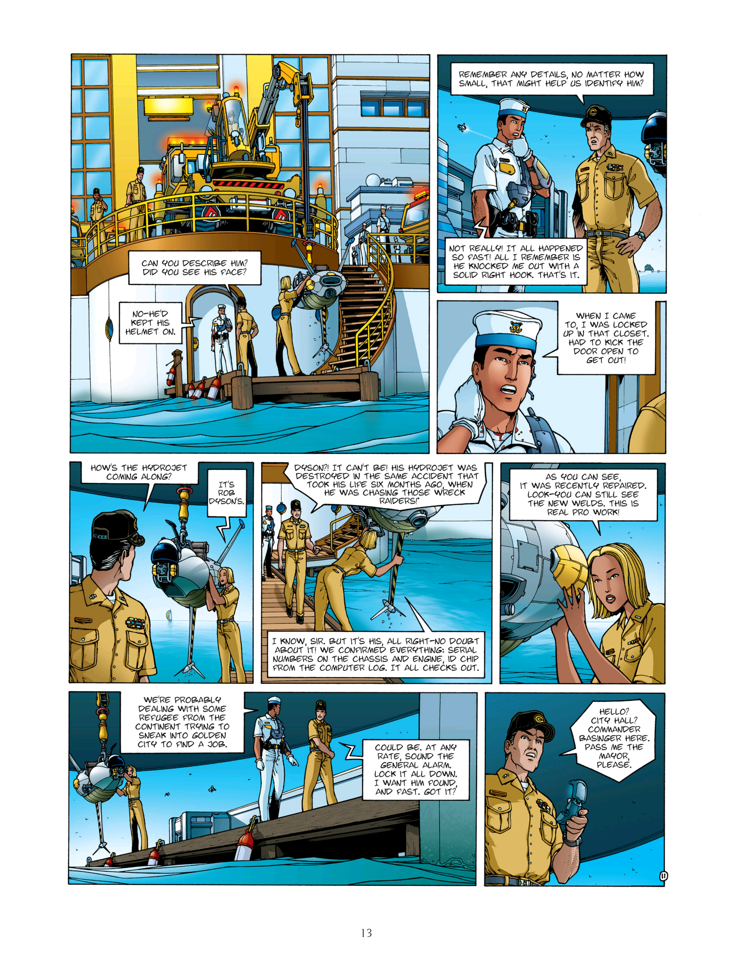 Read online Golden City comic -  Issue #5 - 13