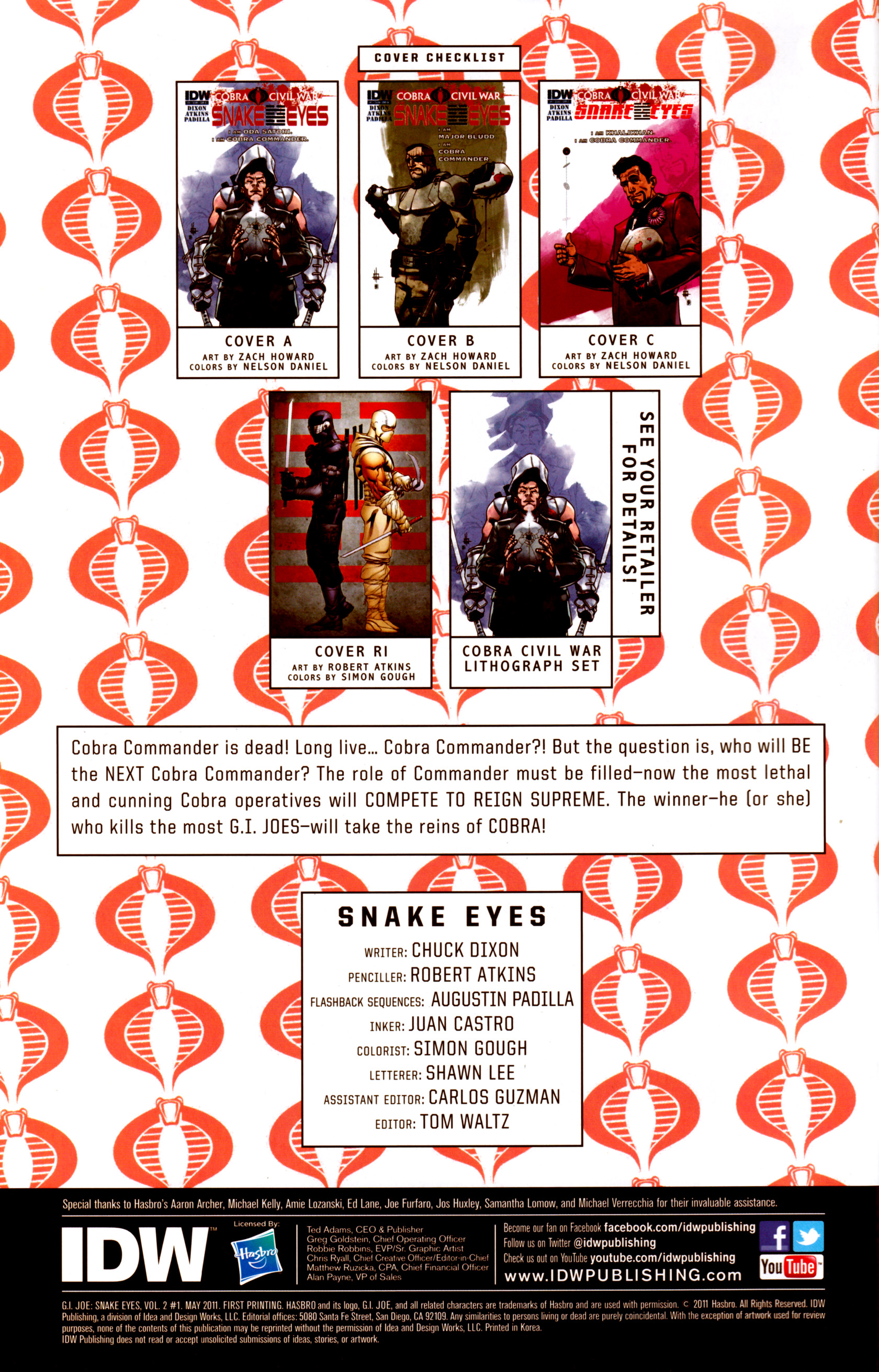 Read online G.I. Joe: Snake Eyes comic -  Issue #1 - 4