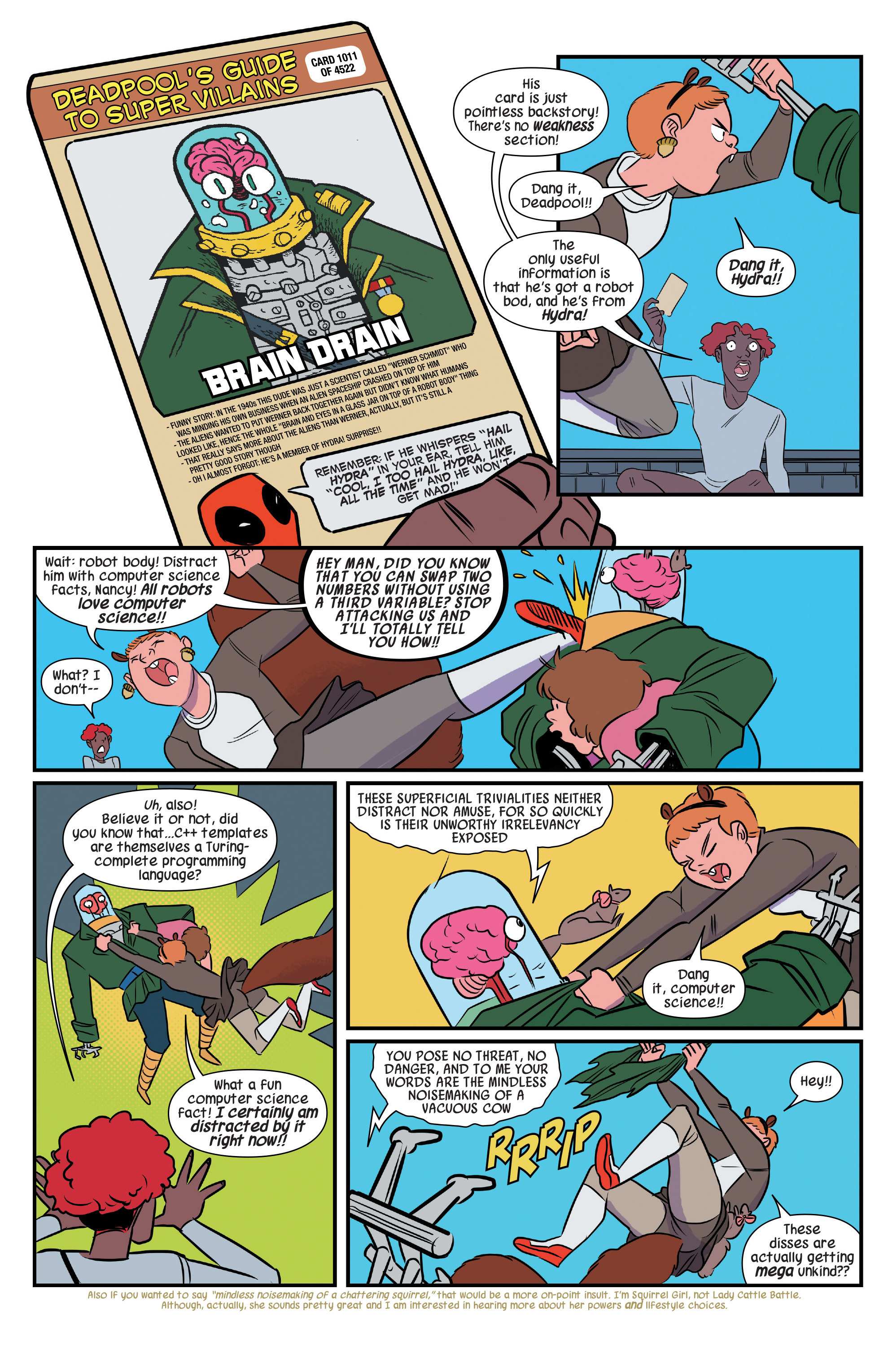 Read online The Unbeatable Squirrel Girl II comic -  Issue #1 - 13
