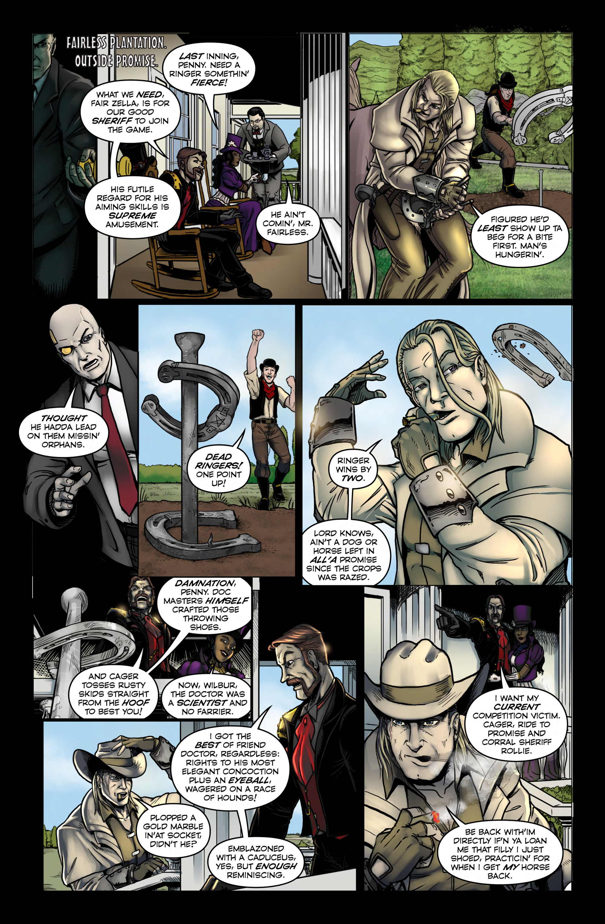 Read online Last Ride for Horsemen comic -  Issue #2 - 6