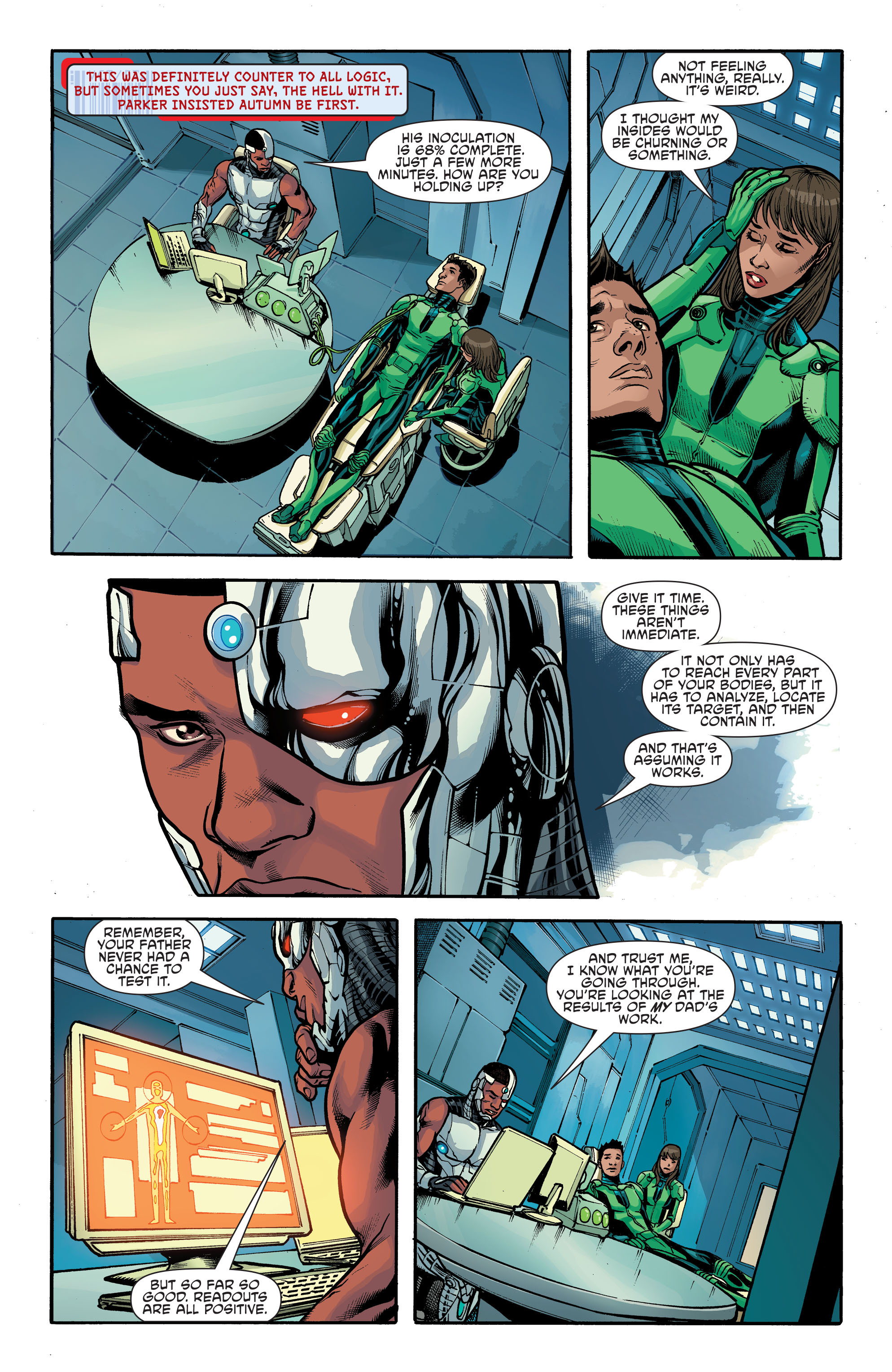 Read online Cyborg (2015) comic -  Issue #12 - 14