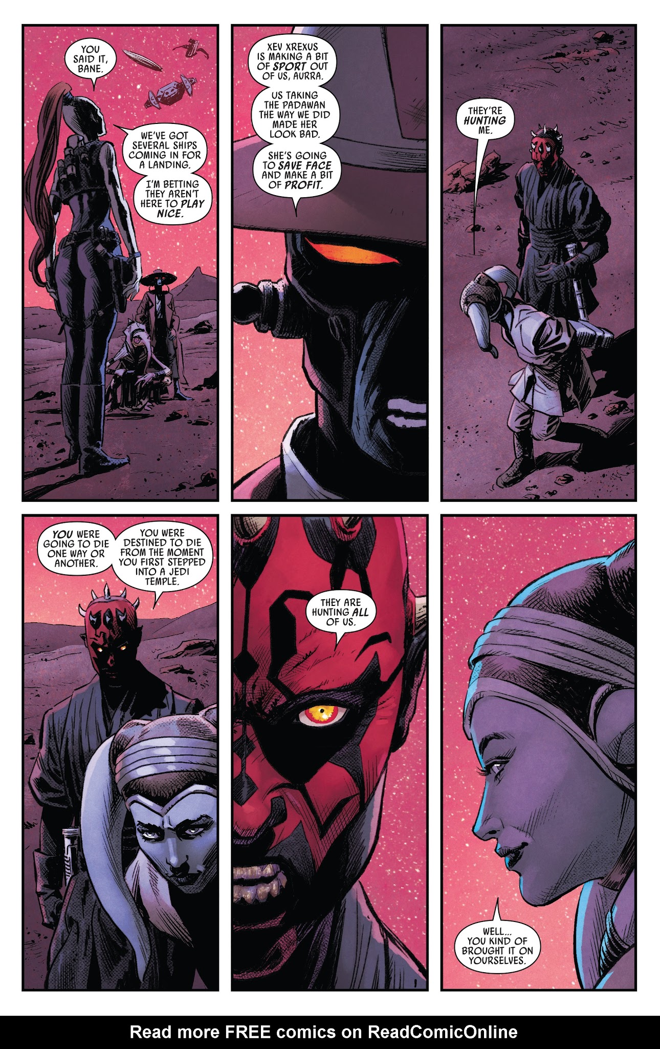 Read online Star Wars:  Darth Maul (2017) comic -  Issue #4 - 5