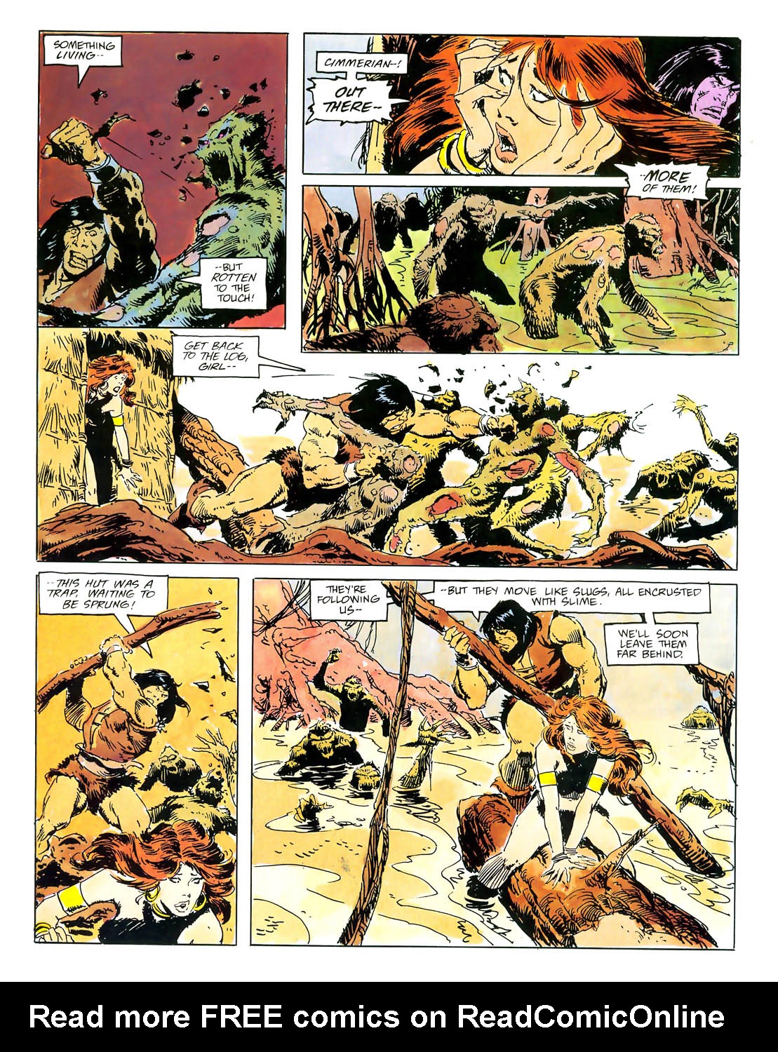 Read online Marvel Graphic Novel comic -  Issue #69 - Conan - The Rogue - 48