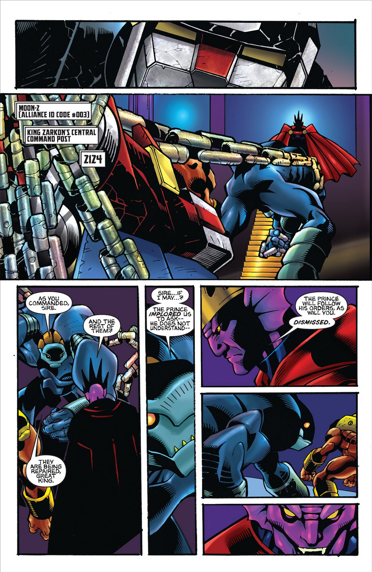 Read online Voltron comic -  Issue #3 - 4