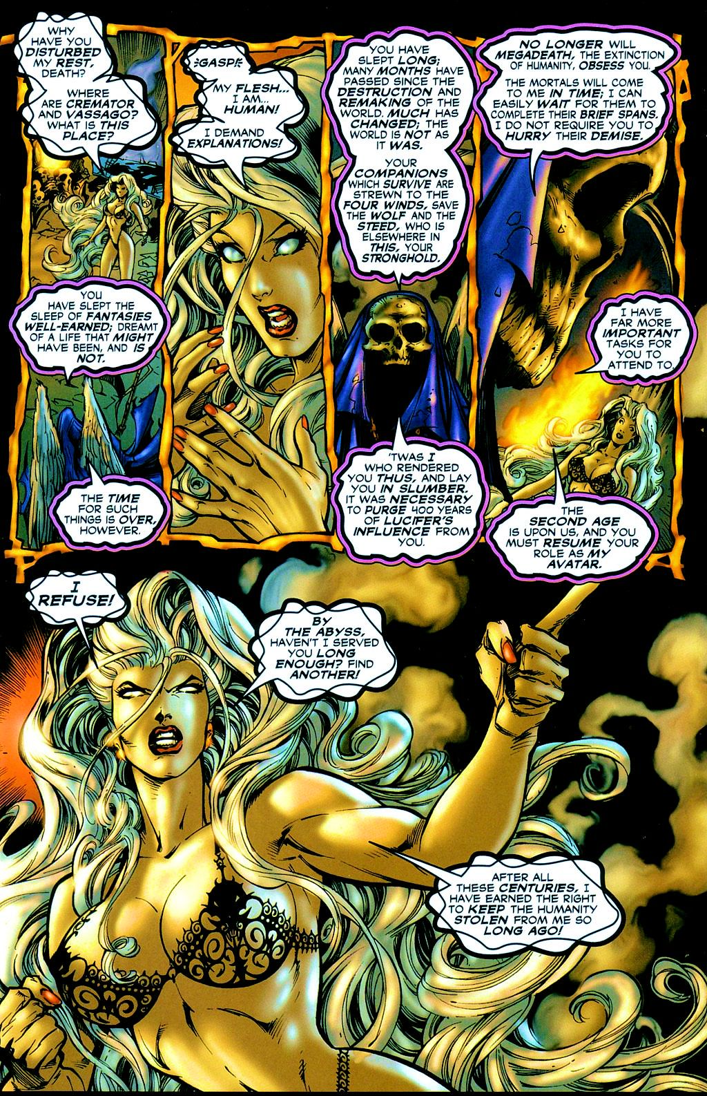 Read online Lady Death: Dark Millennium comic -  Issue #1 - 9