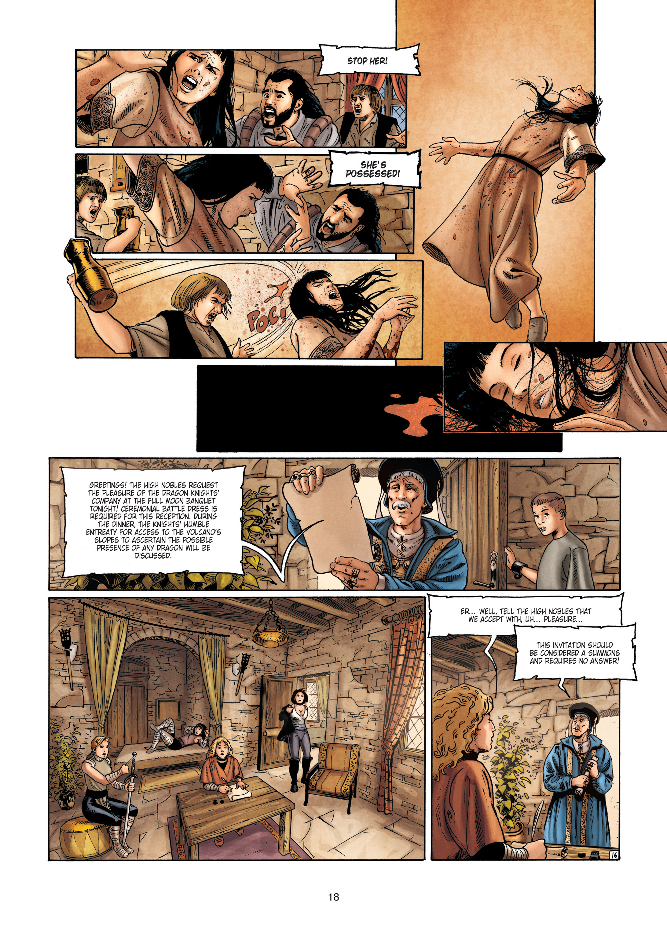 Read online Chronicles Of The Dragon Knights Vol. 7: To See the Sun Again comic -  Issue # Full - 18