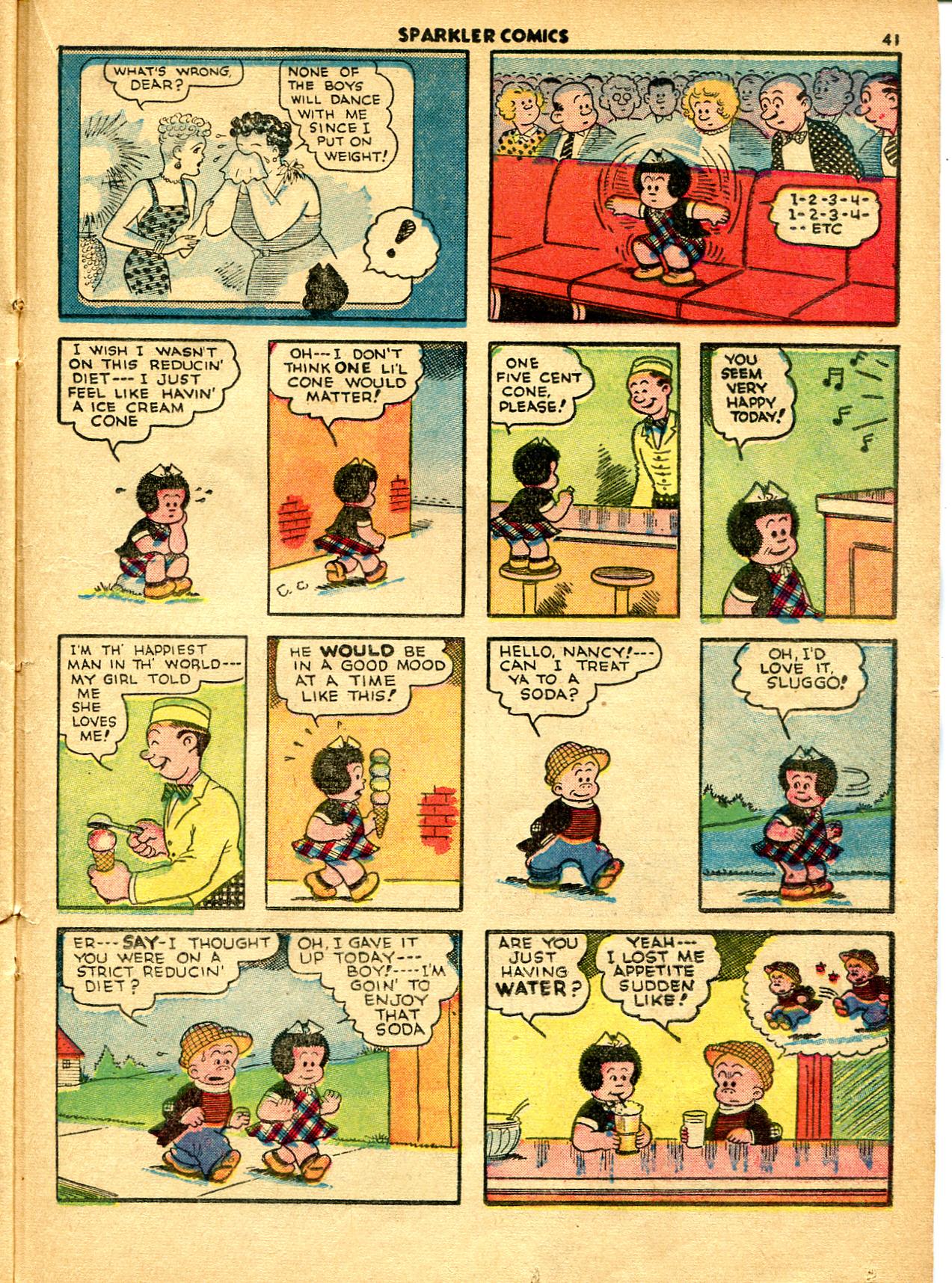 Read online Sparkler Comics comic -  Issue #11 - 39