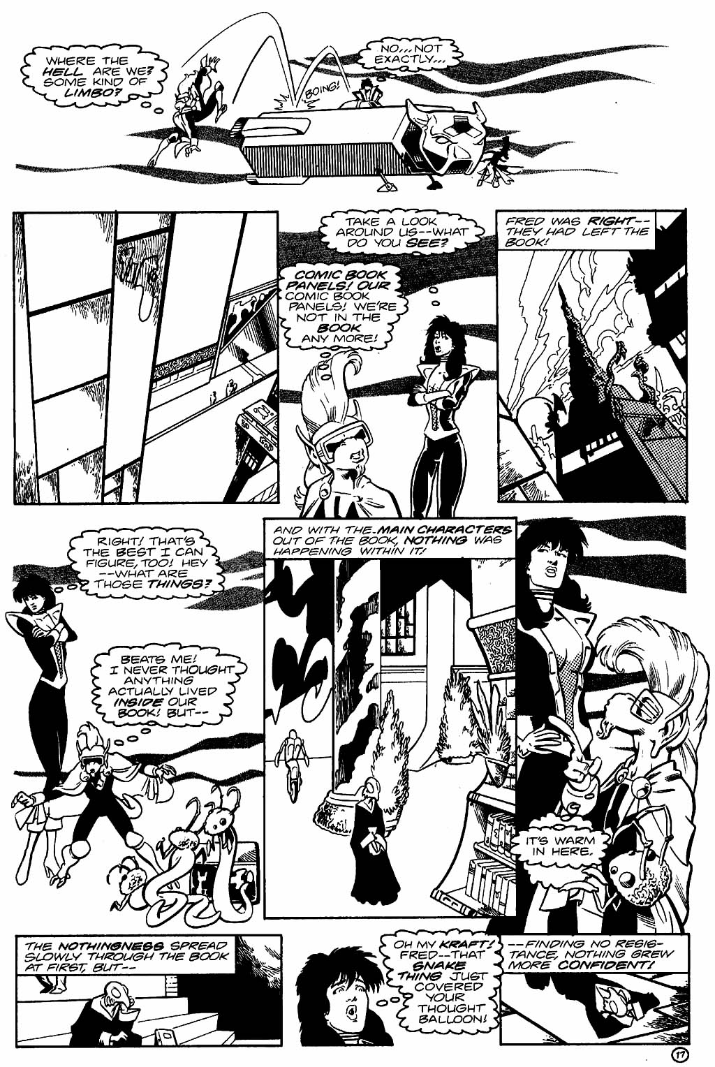 Read online Aristocratic Xtraterrestrial Time-Traveling Thieves comic -  Issue #6 - 18