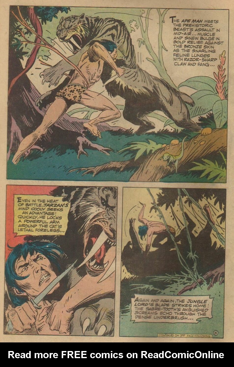 Read online Tarzan (1972) comic -  Issue #228 - 5