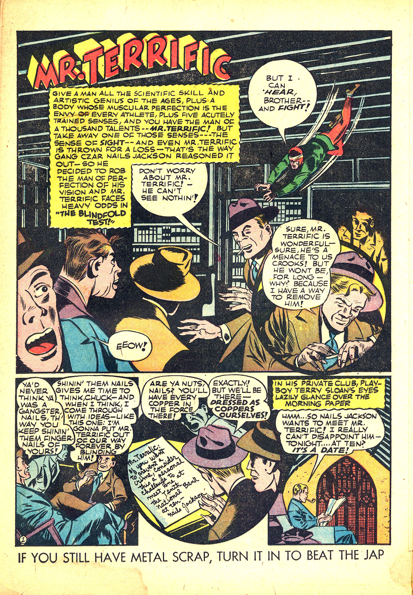 Read online Sensation (Mystery) Comics comic -  Issue #31 - 42