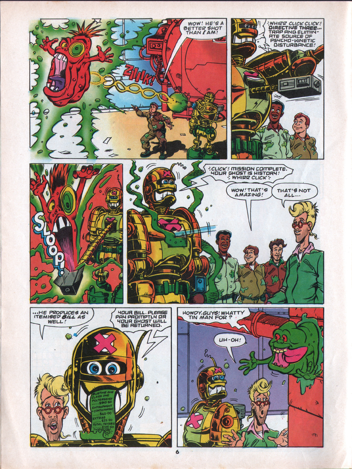 Read online The Real Ghostbusters comic -  Issue #50 - 6