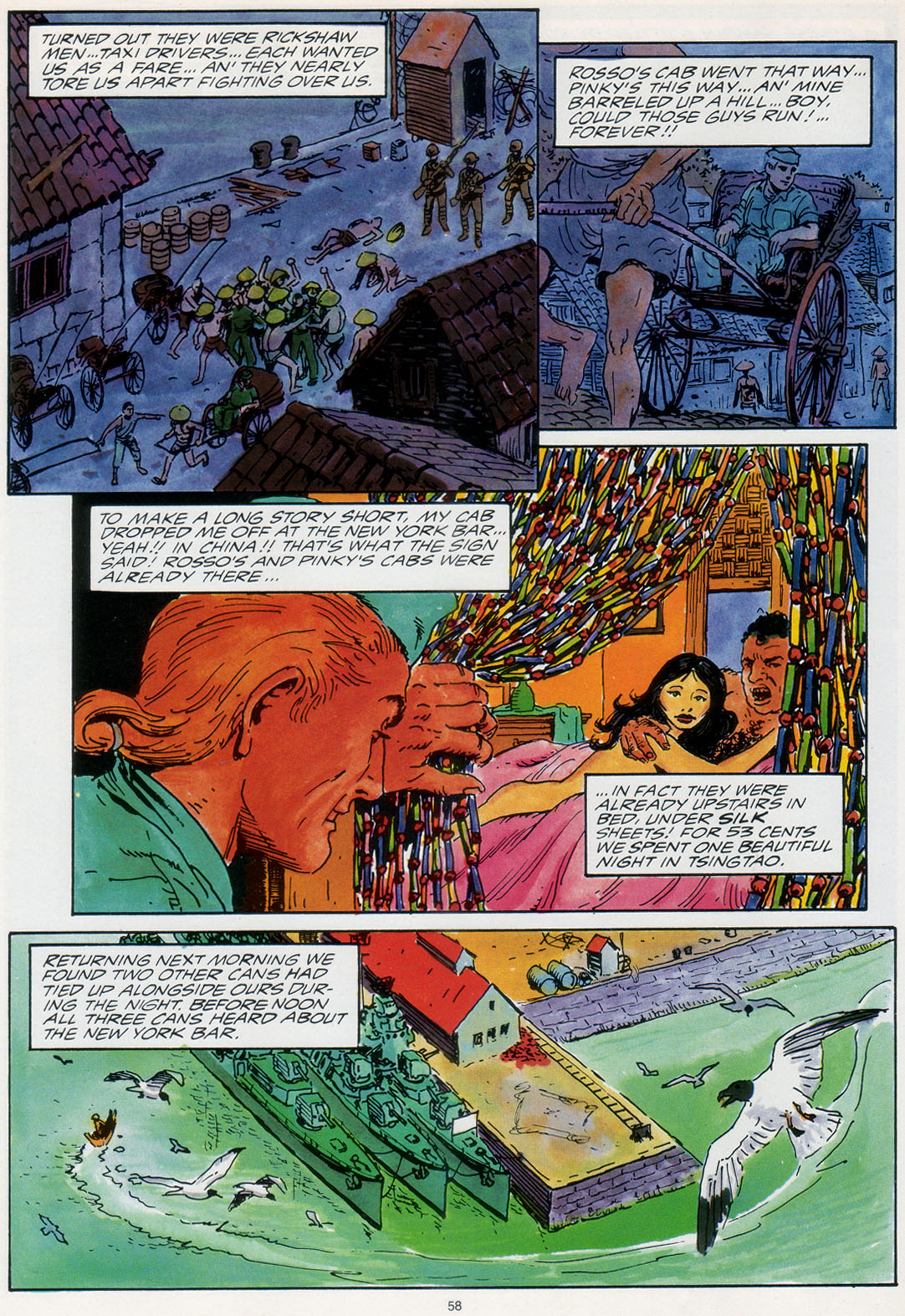 Read online Marvel Graphic Novel comic -  Issue #30 - A Sailor's Story - 63