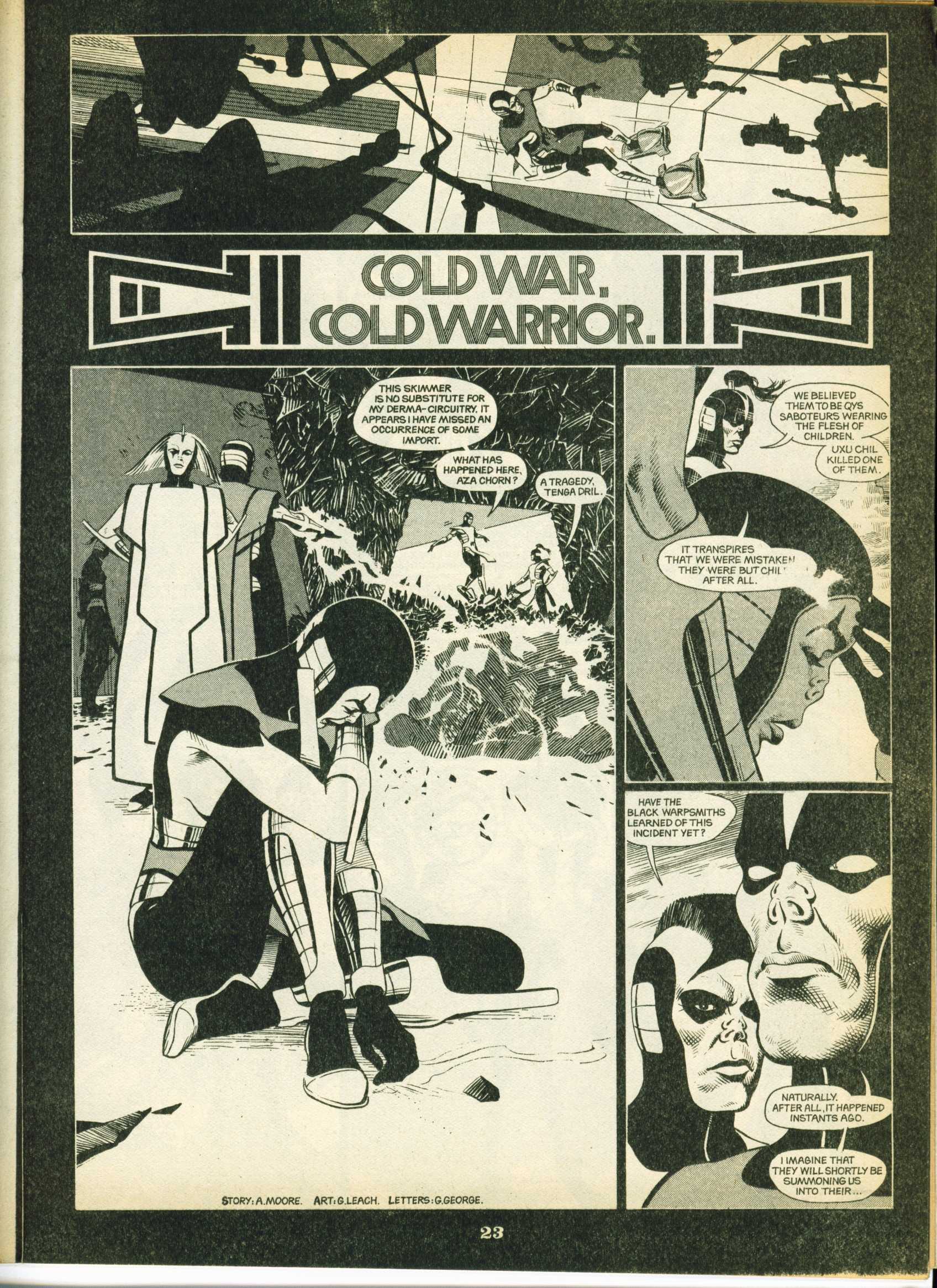 Read online Warrior comic -  Issue #10 - 23