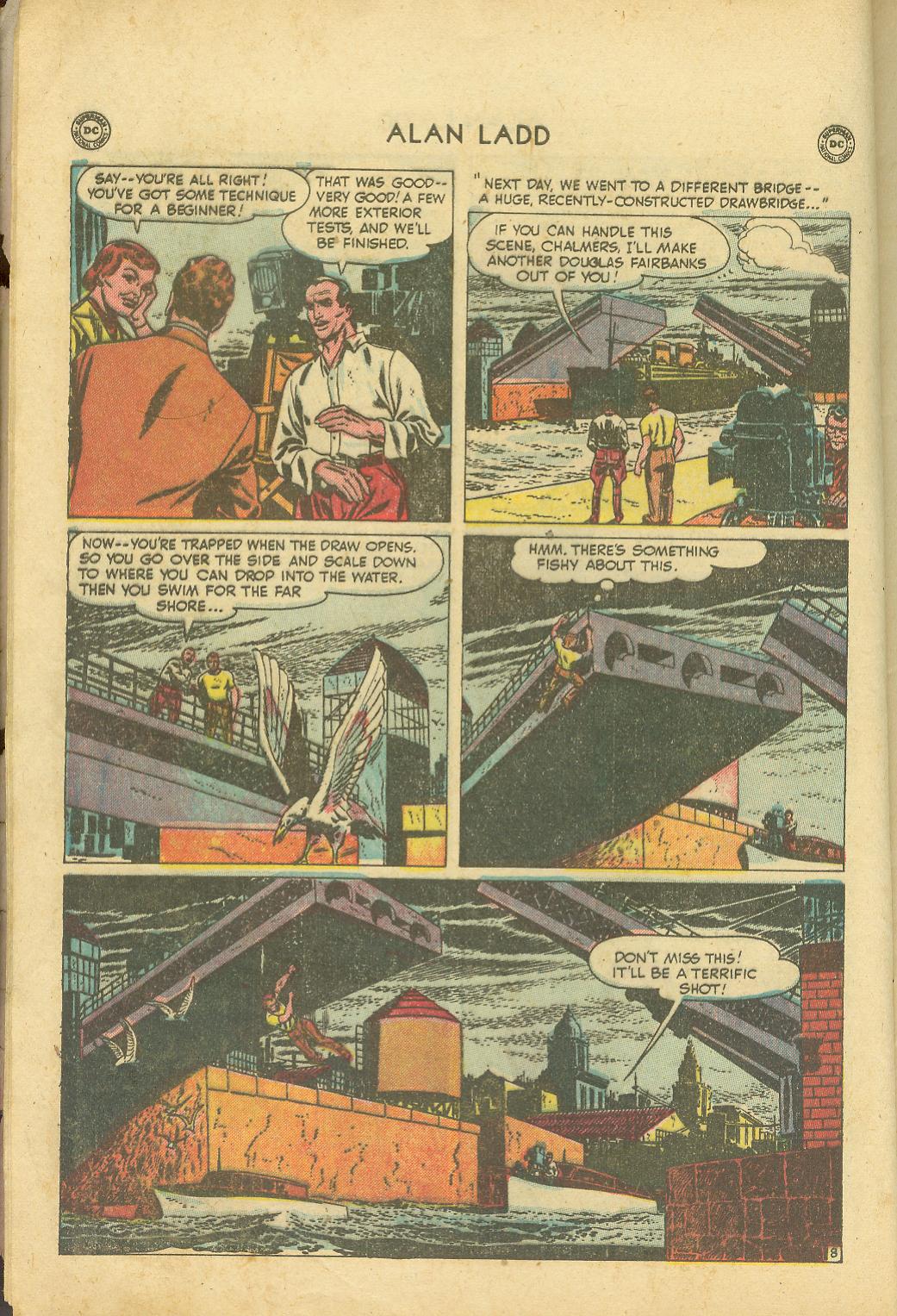 Read online Adventures of Alan Ladd comic -  Issue #7 - 10