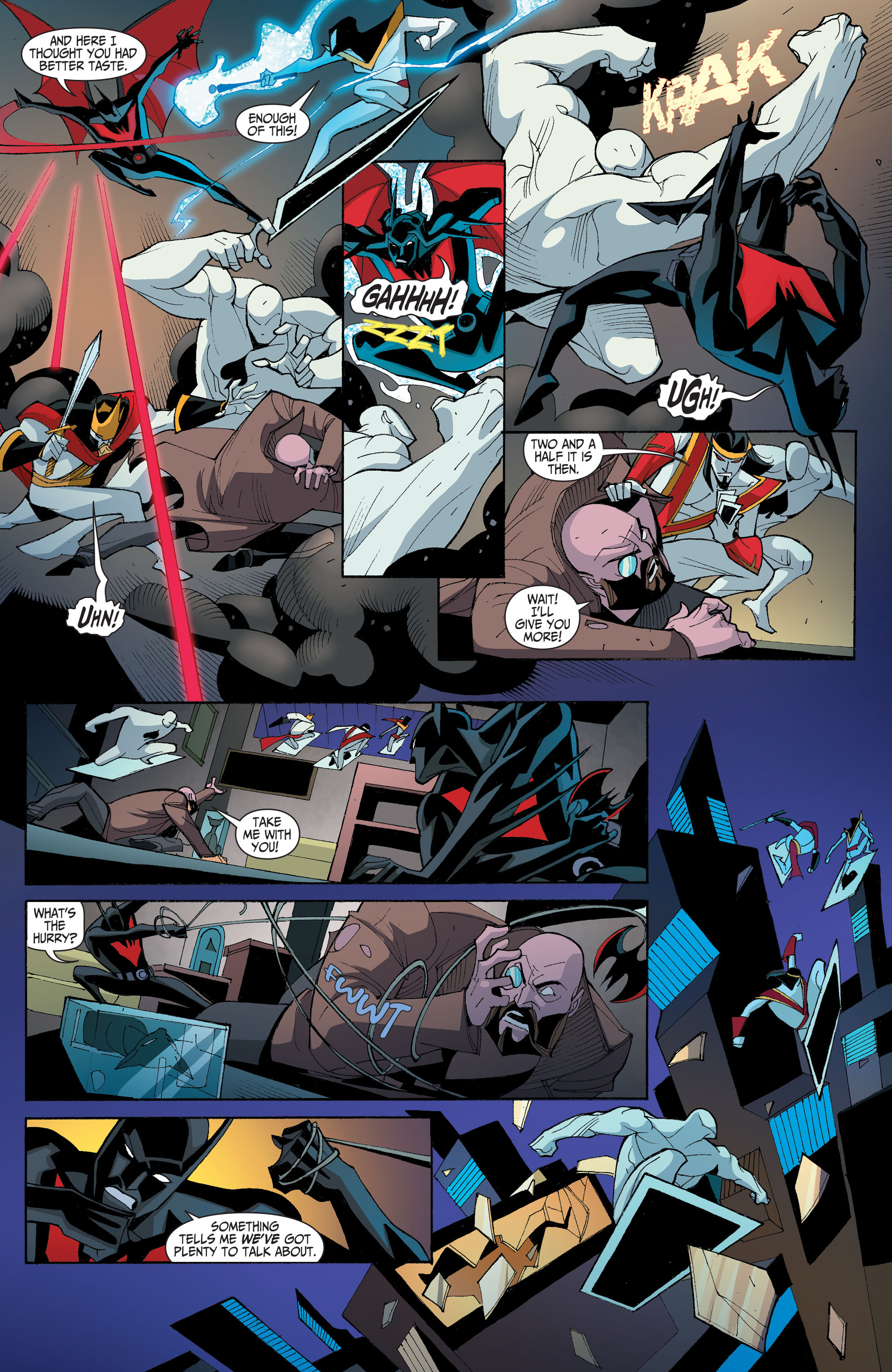 Read online Batman Beyond 2.0 comic -  Issue # _TPB 3 (Part 1) - 100
