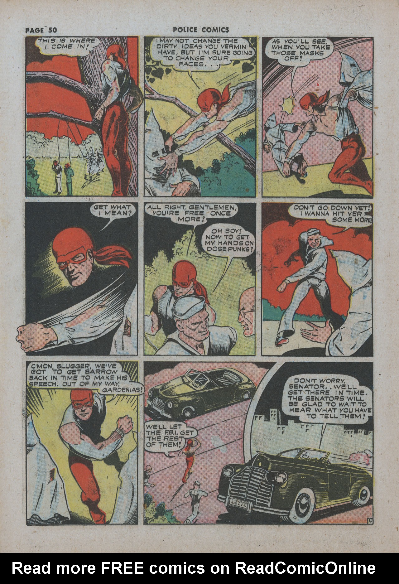 Read online Police Comics comic -  Issue #11 - 52