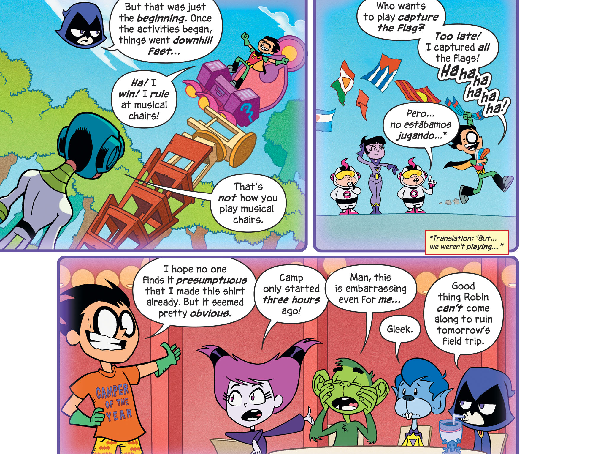Read online Teen Titans Go! To Camp comic -  Issue #1 - 20