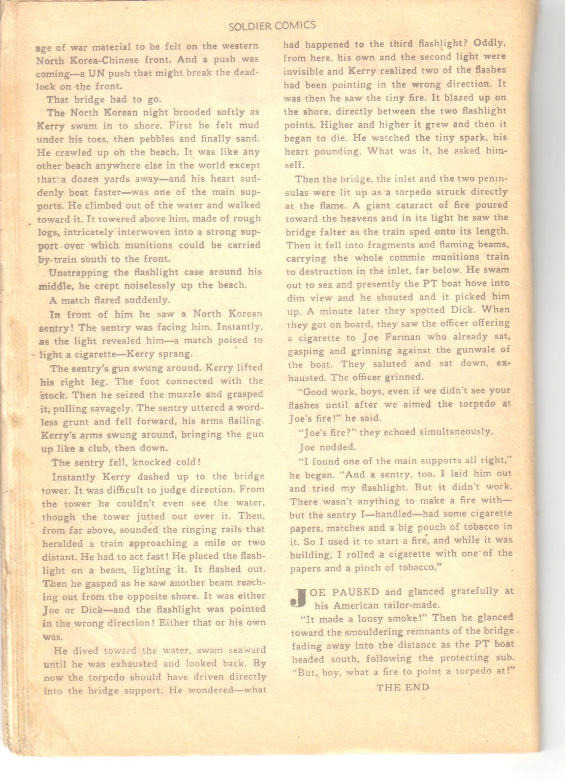 Read online Soldier Comics comic -  Issue #6 - 16