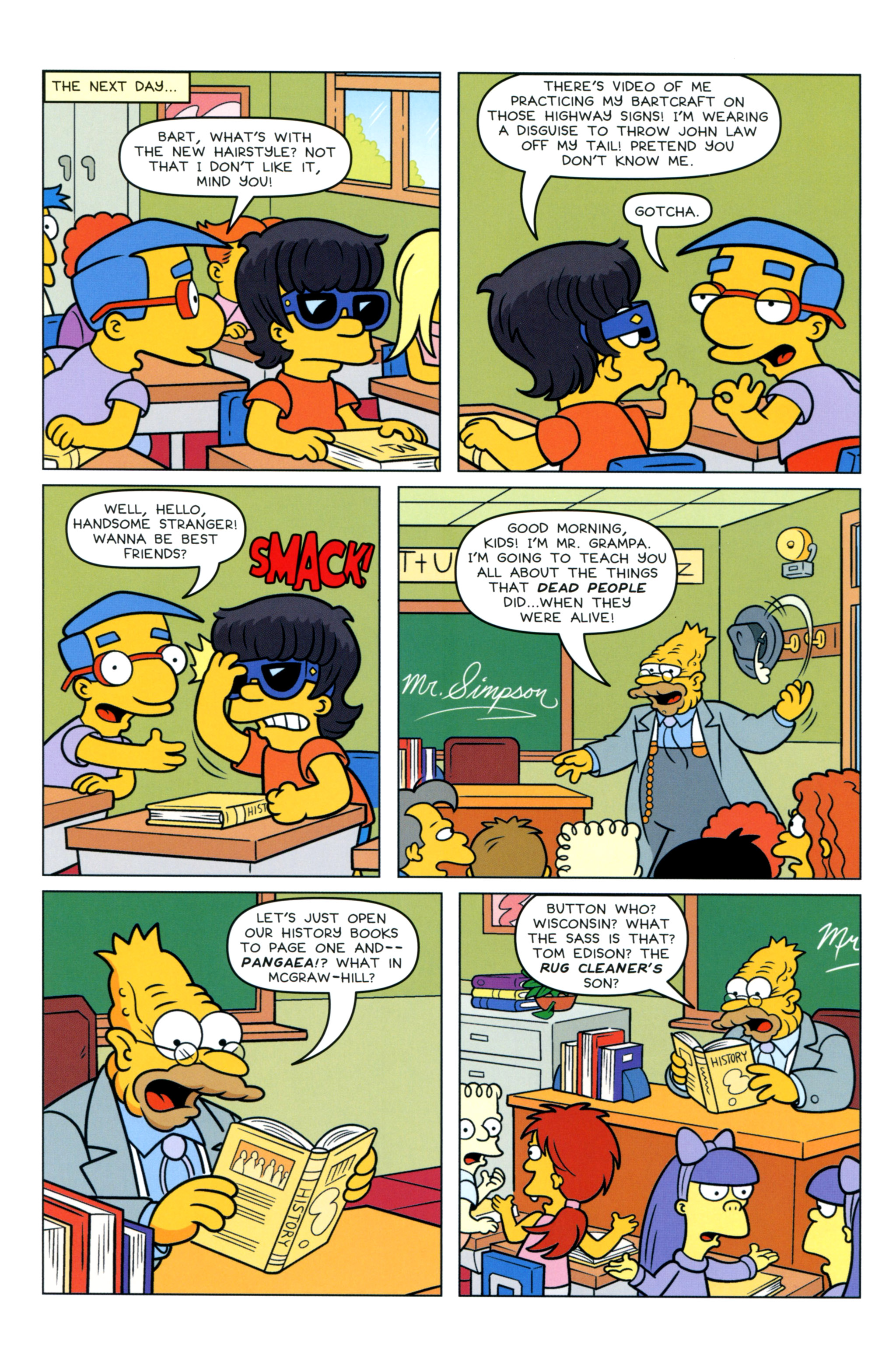 Read online Simpsons Comics comic -  Issue #209 - 10