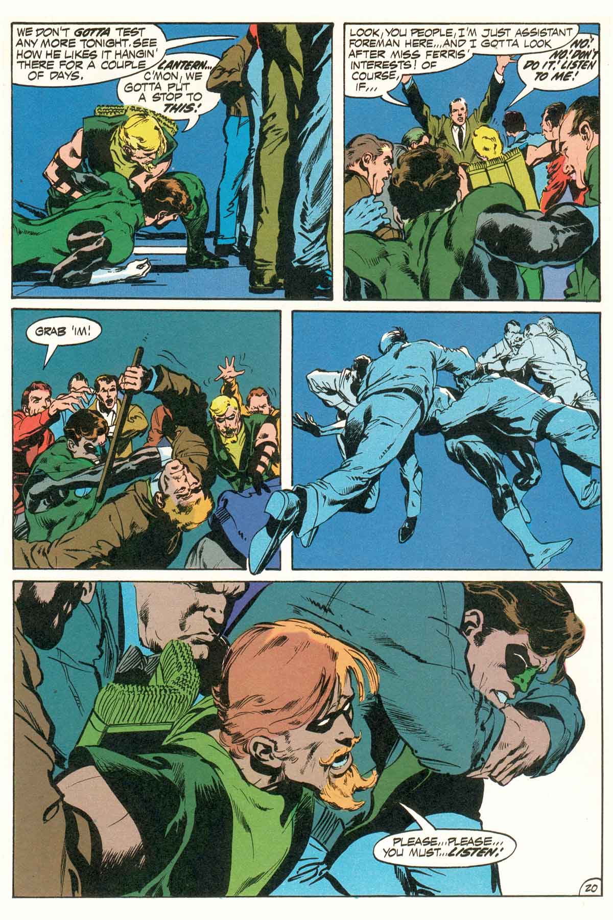 Read online Green Lantern/Green Arrow comic -  Issue #7 - 22