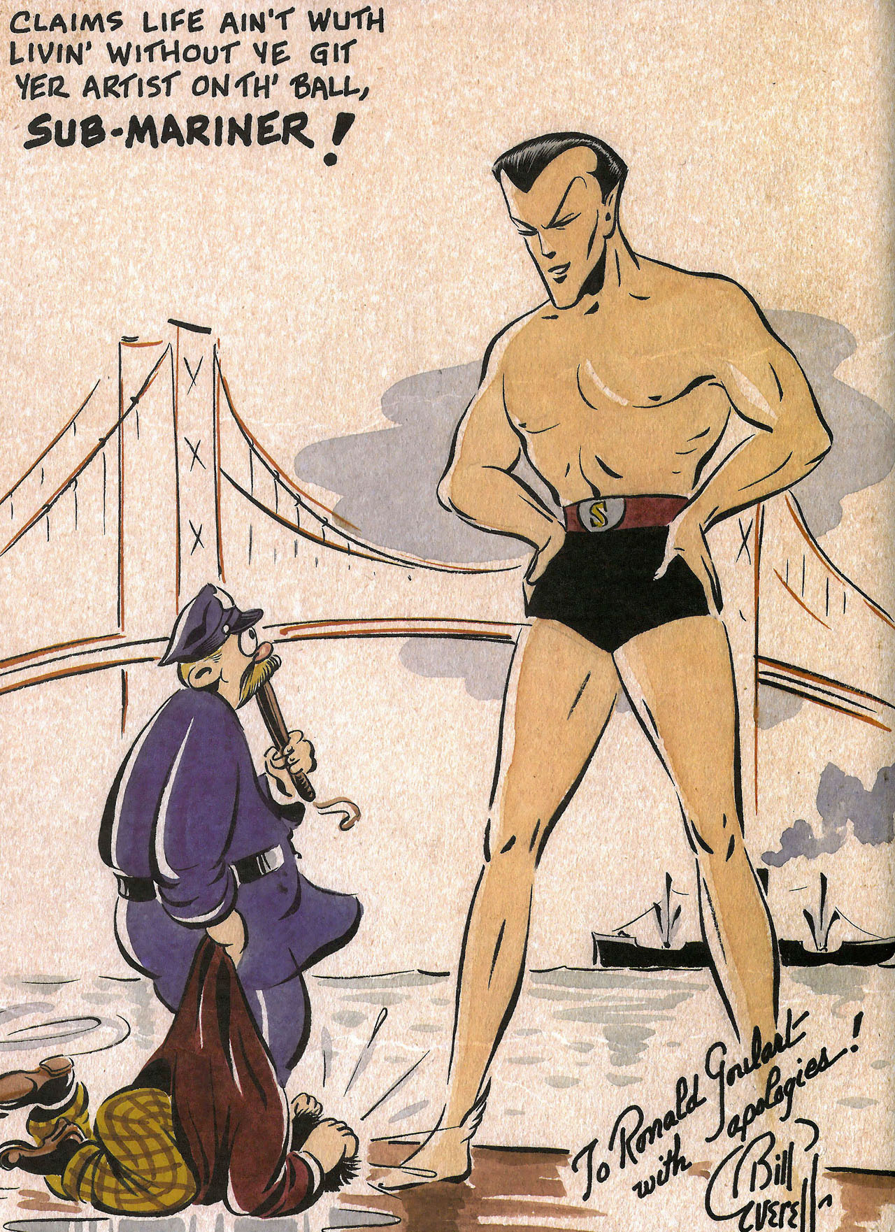 Read online Fire and Water: Bill Everett, the Sub-Mariner, and the Birth of Marvel Comics comic -  Issue # TPB (Part 2) - 1