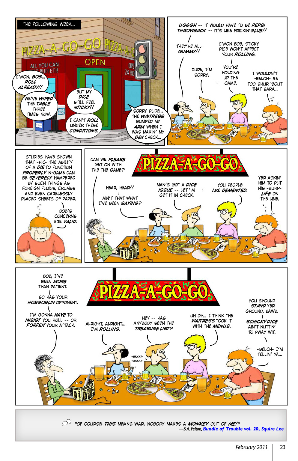 Read online Knights of the Dinner Table comic -  Issue #172 - 25