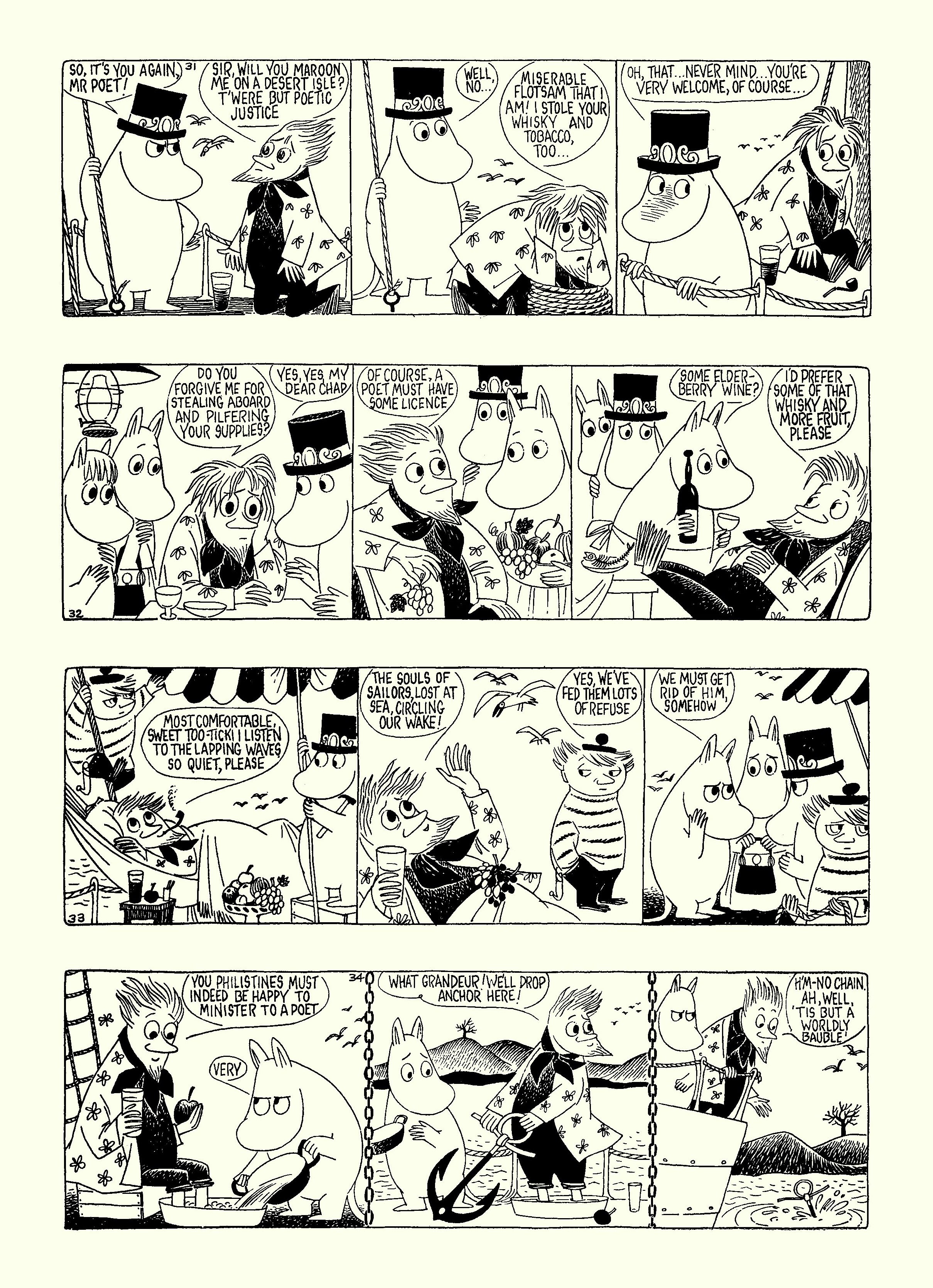 Read online Moomin: The Complete Tove Jansson Comic Strip comic -  Issue # TPB 5 - 39