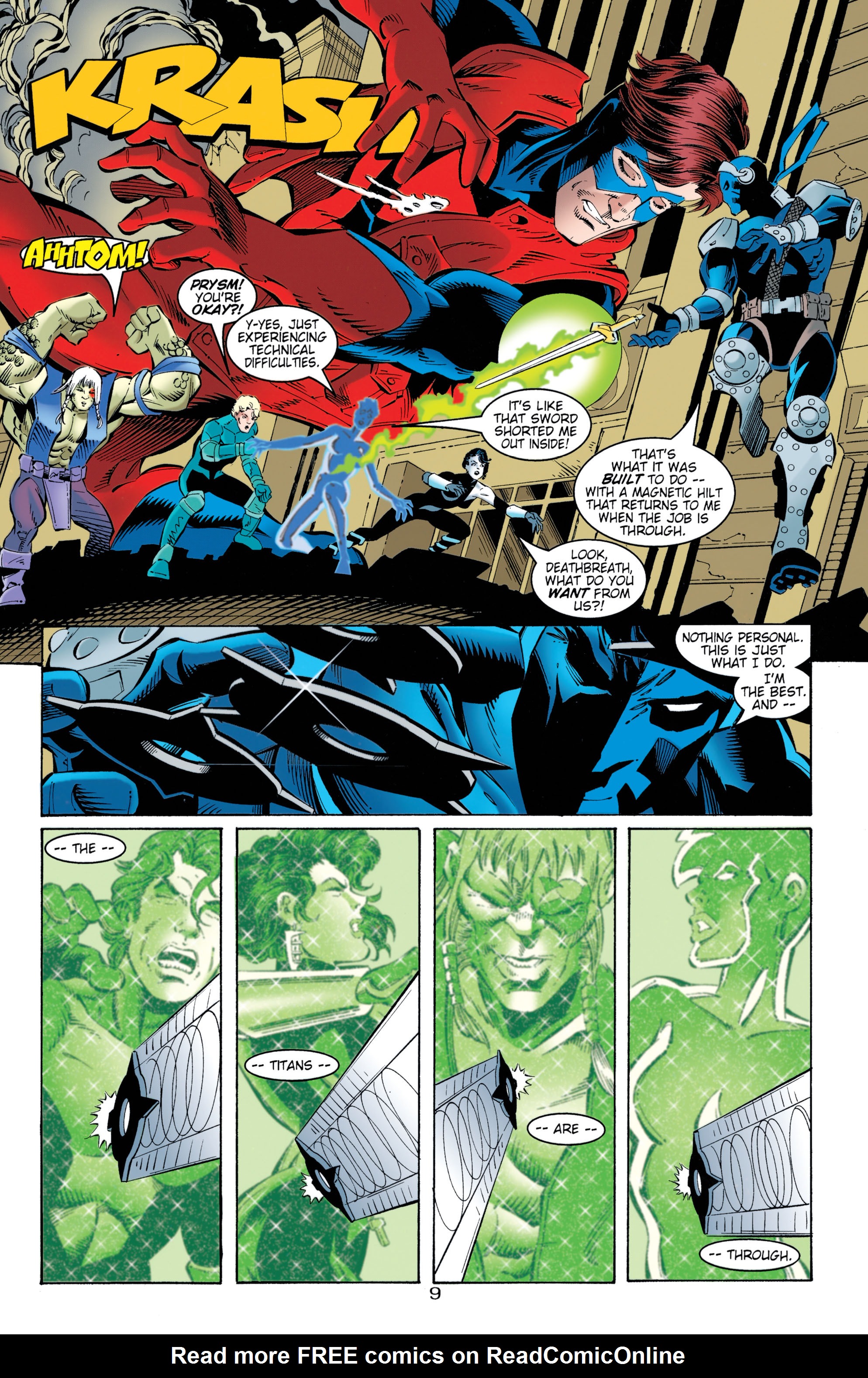 Read online Teen Titans (1996) comic -  Issue #22 - 10