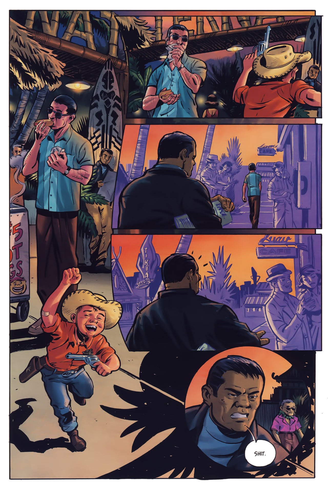 Read online Hawaiian Dick: Screaming Black Thunder comic -  Issue #5 - 27