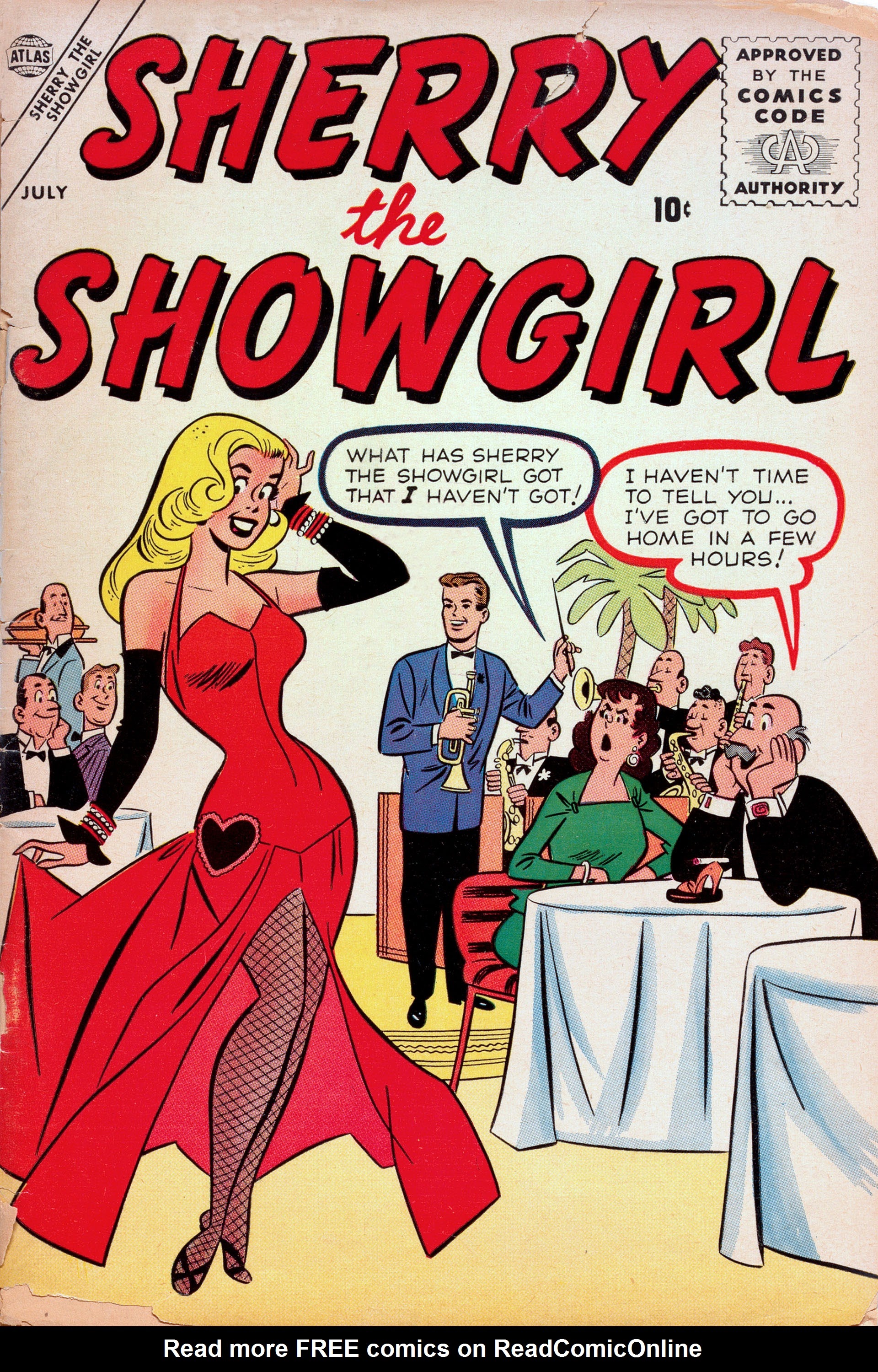 Read online Sherry the Showgirl (1956) comic -  Issue #1 - 1
