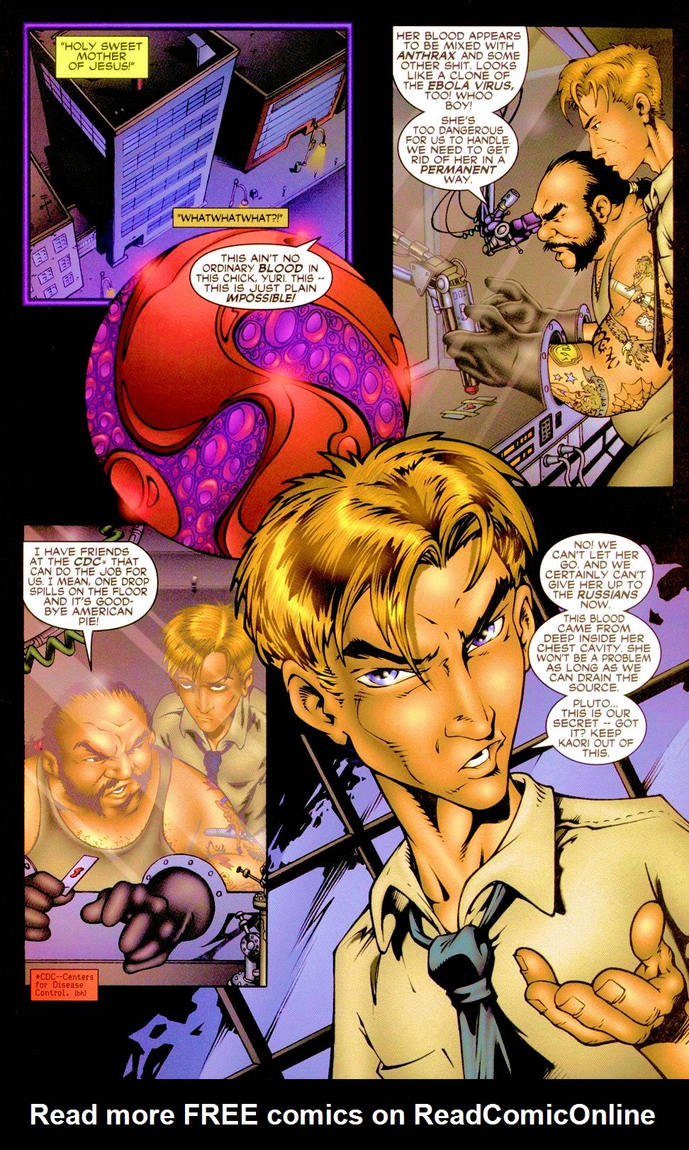 Read online Adrenalynn: Weapon of War comic -  Issue #1 - 17