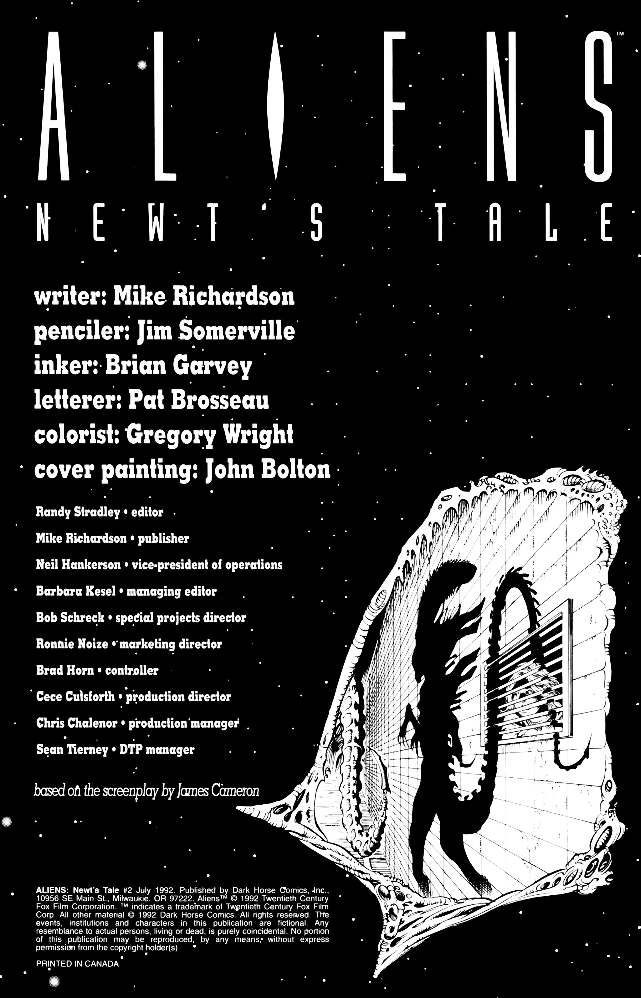 Read online Aliens: Newt's Tale comic -  Issue #2 - 2