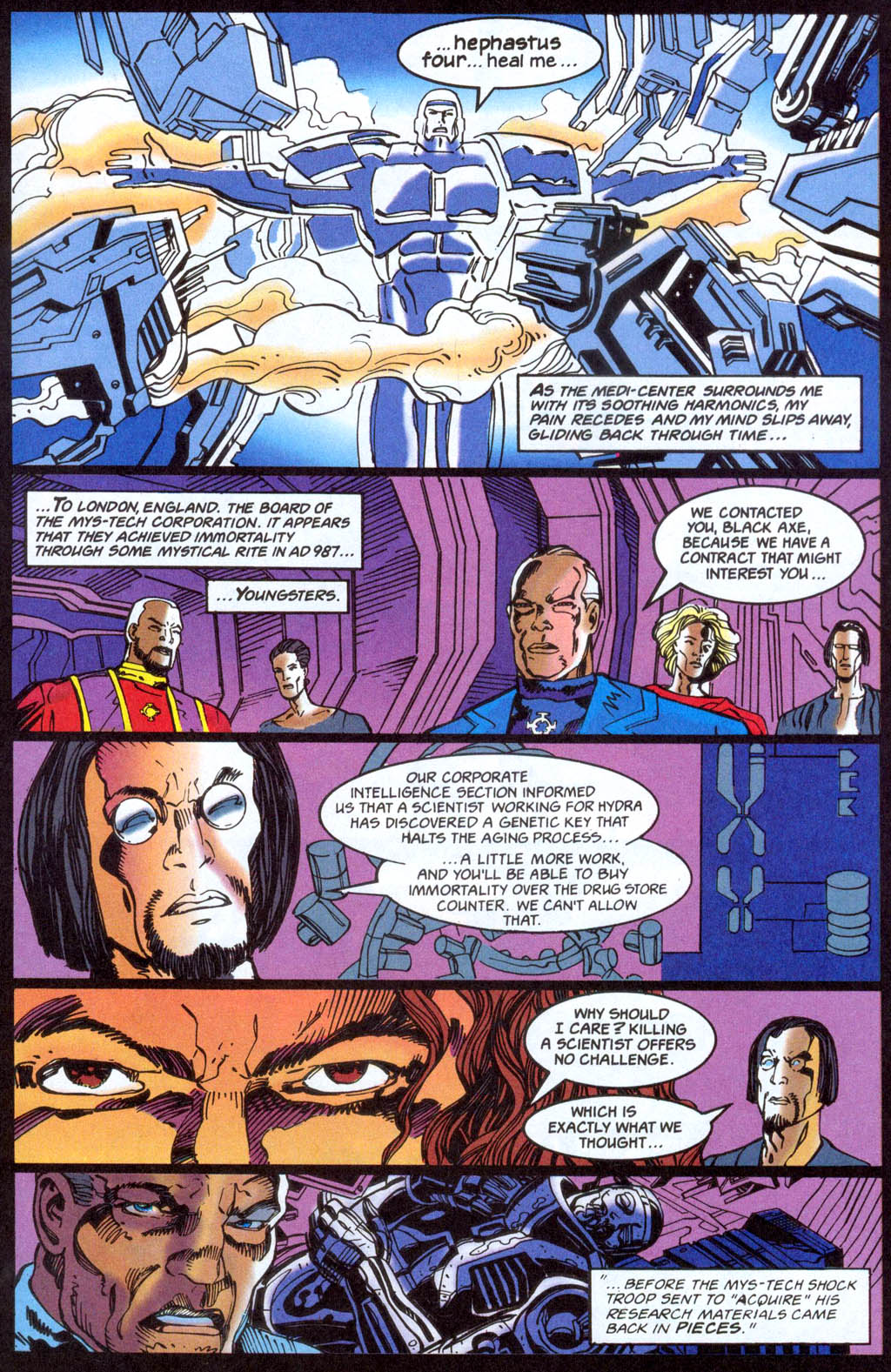 Read online Black Axe comic -  Issue #1 - 17